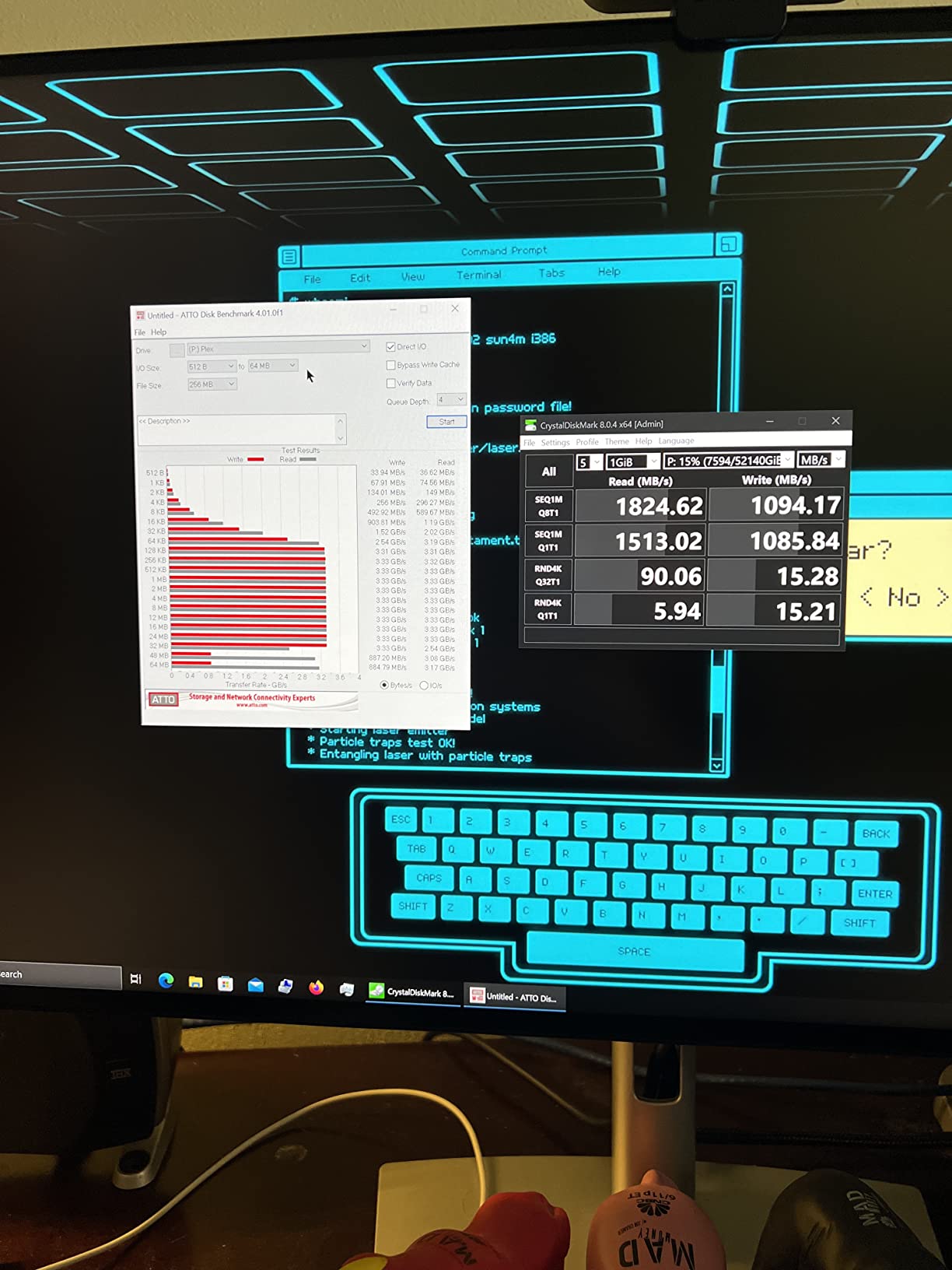 IronWolf Pro 8TB NAS Internal Hard Drive HDD - 3.5 Inch SATA 6Gb/s 7200 RPM 256MB Cache for RAID Network Attached Storage, Data Recovery Service - Frustration Free Packaging (ST8000NEZ01) customer photo 1