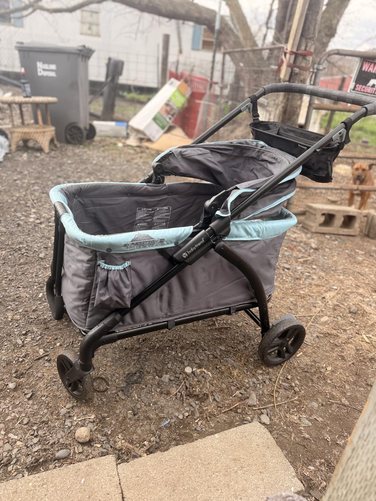 Baby Trend Expedition 2-in-1 Stroller Wagon Plus, Ultra Black customer photo 1