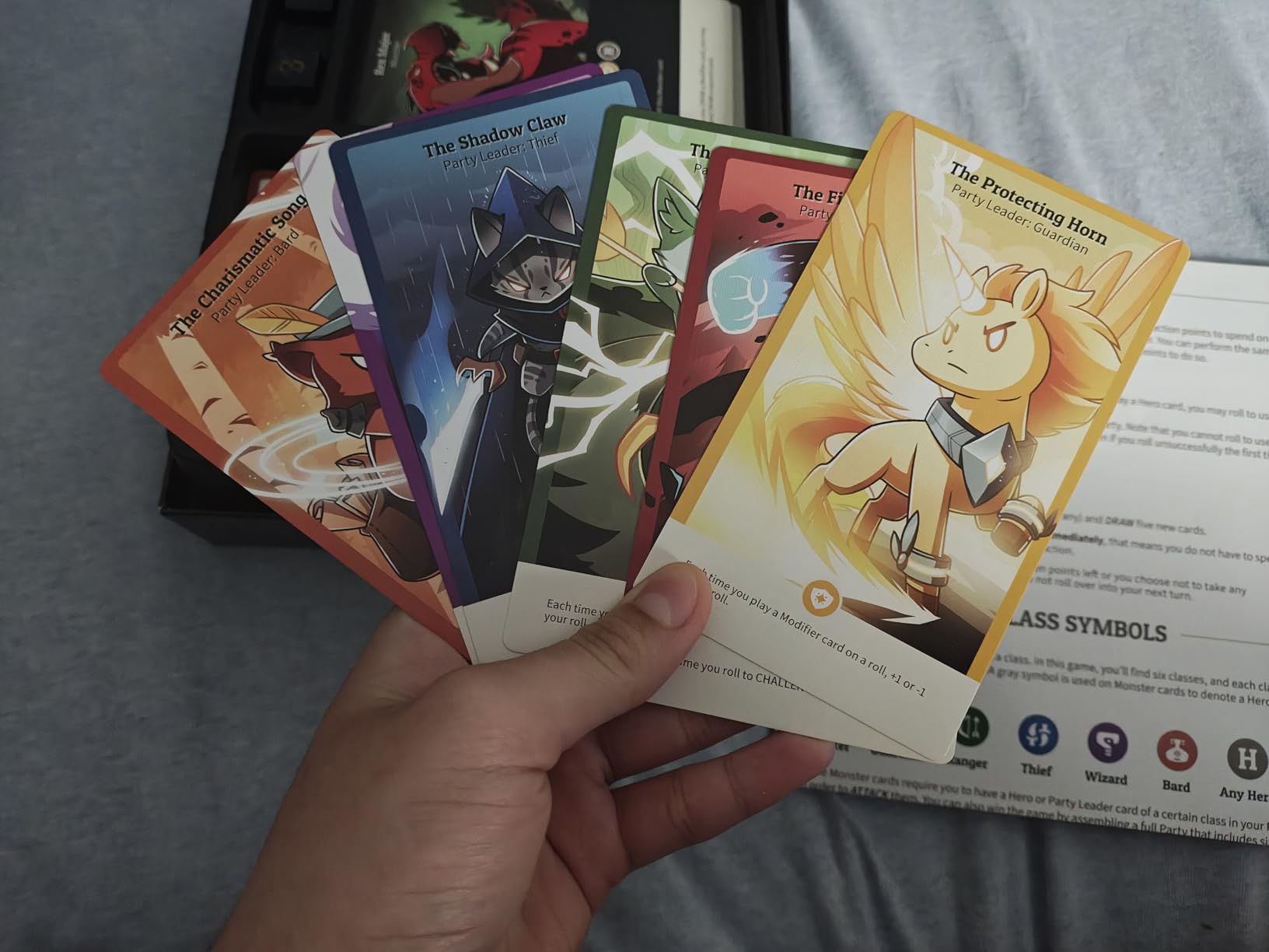 Unstable Games Here to Slay Card Game - Fantasy Adventure Strategy Game for 2-6 Players, Ages 10 and Up - Family Game Night Card Game from the Creators of Unstable Unicorns customer photo 1