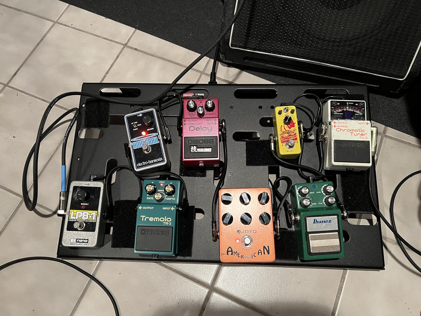 JOYO Chorus Pedal Crisp & Transparent Chorus Full Bodied Sounds and Deep-clear Tone for Electric Guitar Effect - True Bypass (JF-05) customer photo 2