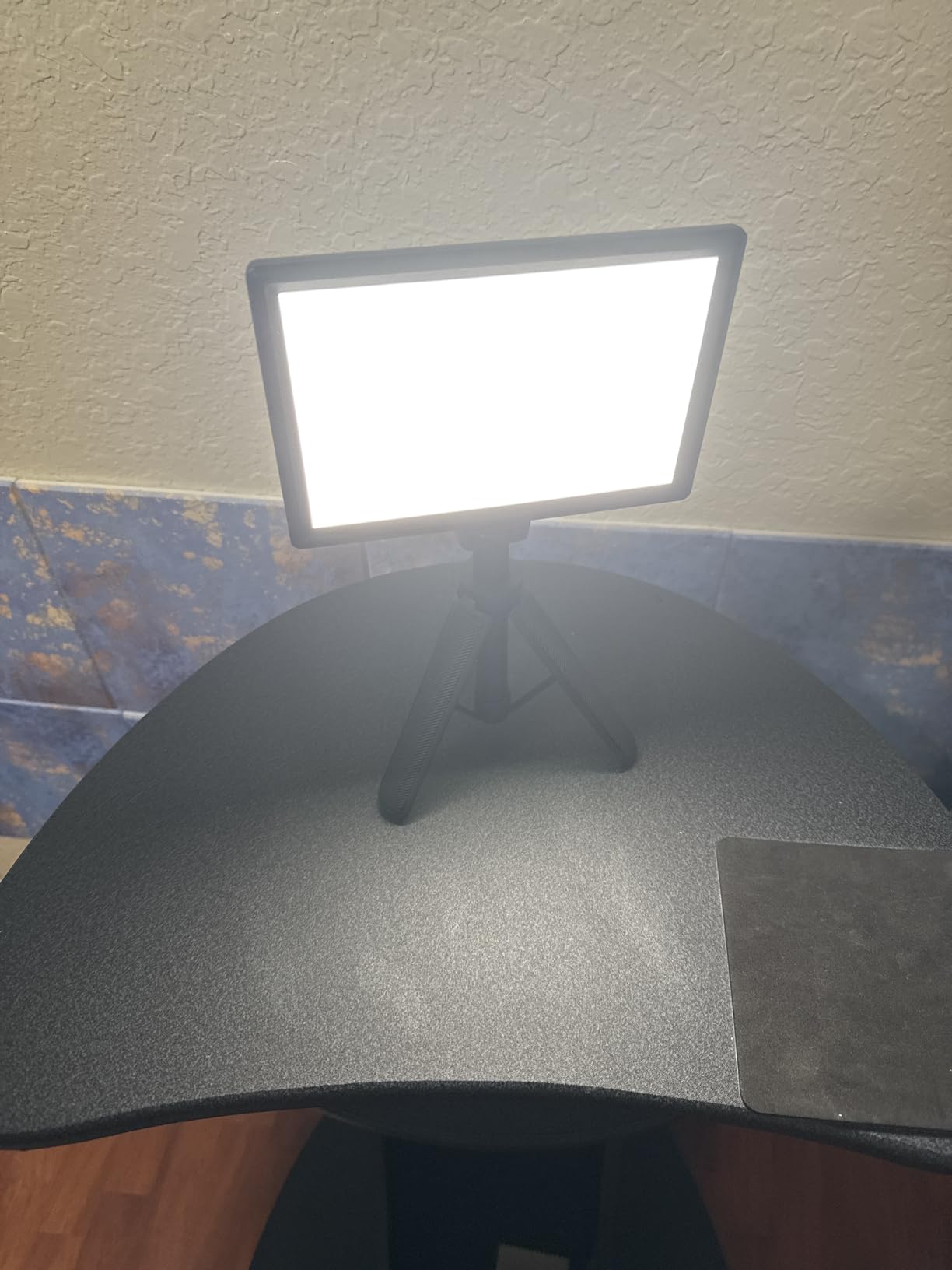 RALENO LED Video Light Panel, Camera Light for Video Conference Recording with 4000mAh Battery Type-C USB Ports, CRI greater than 95 2500K-6500K Photo Lights for Outdoor Photography Live Streaming Zoom Call customer photo 2
