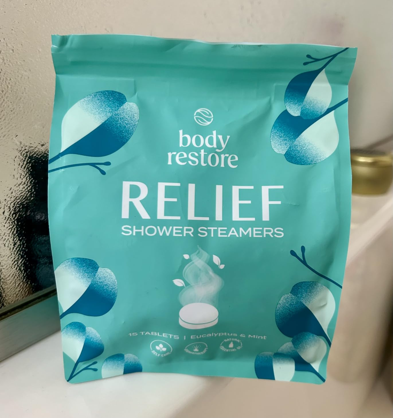 Body Restore Shower Steamers Aromatherapy 15 Pack - Birthday Gifts for Women, Men, Easter Basket Stuffers, Congestion, Stress Relief, Relaxation, Self Care - Eucalyptus & Menthol customer photo 2