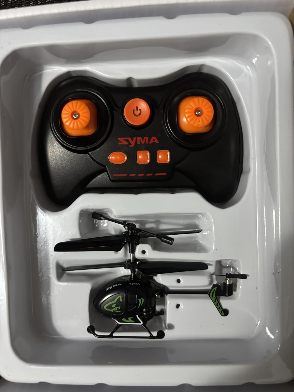 SYMA S100 Mini RC Helicopter with Gyro Stabilizer, Altitude Hold, 3.5 Channel, 5-7 Min Flight Time, Remote Control Helicopter Toy for Boys and Girls customer photo 1