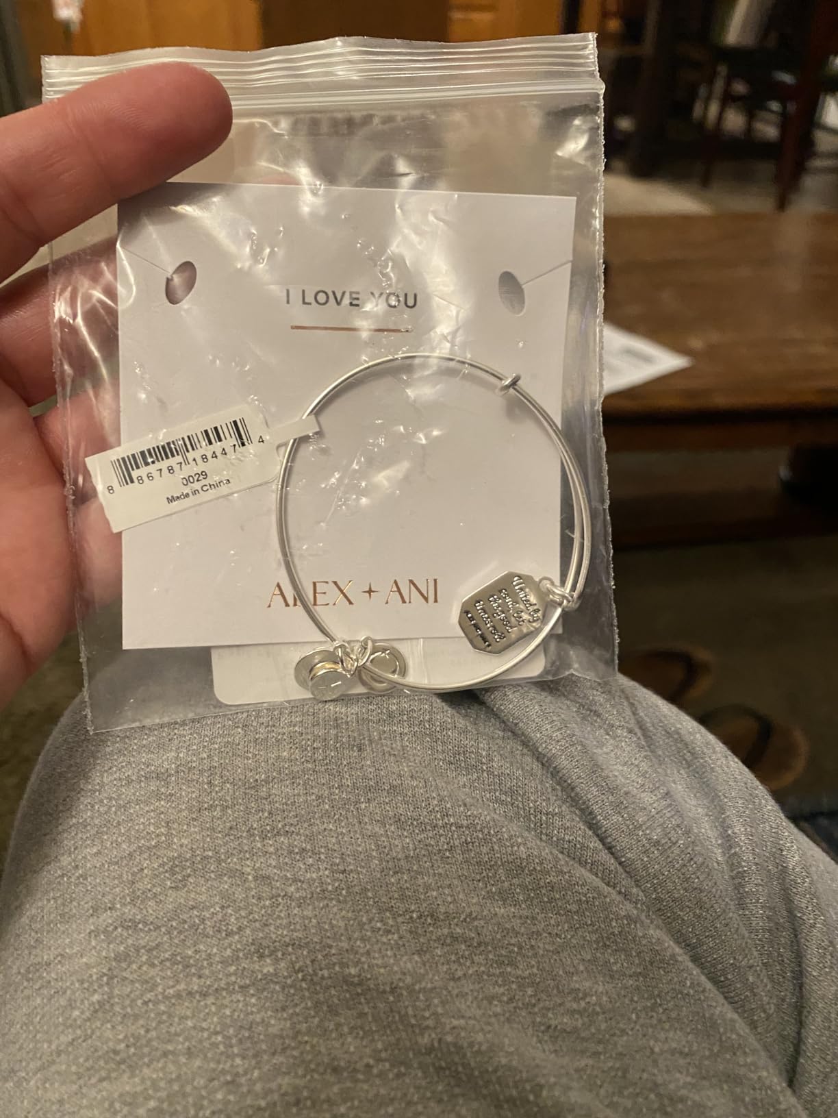 Alex and Ani Friend 'United by Soul, Let the Good Times Roll' Charm Bangle customer photo 1