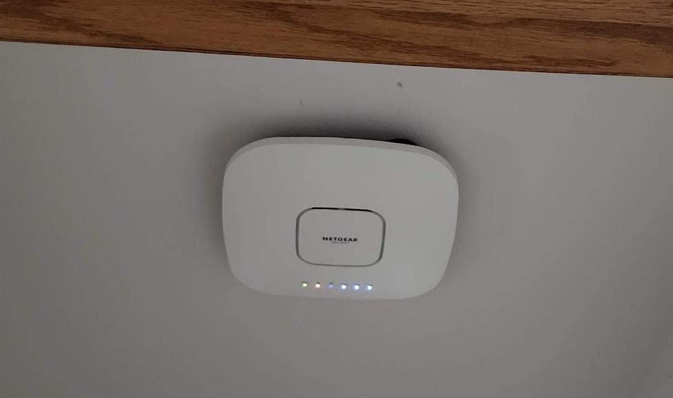 NETGEAR Cloud Managed Wireless Access Point (WAX610) - WiFi 6 Dual-Band AX1800 Speed | Up to 200 Client Devices | 802.11ax | Insight Remote Management | PoE+ Powered or AC Adapter (not Included) customer photo 2