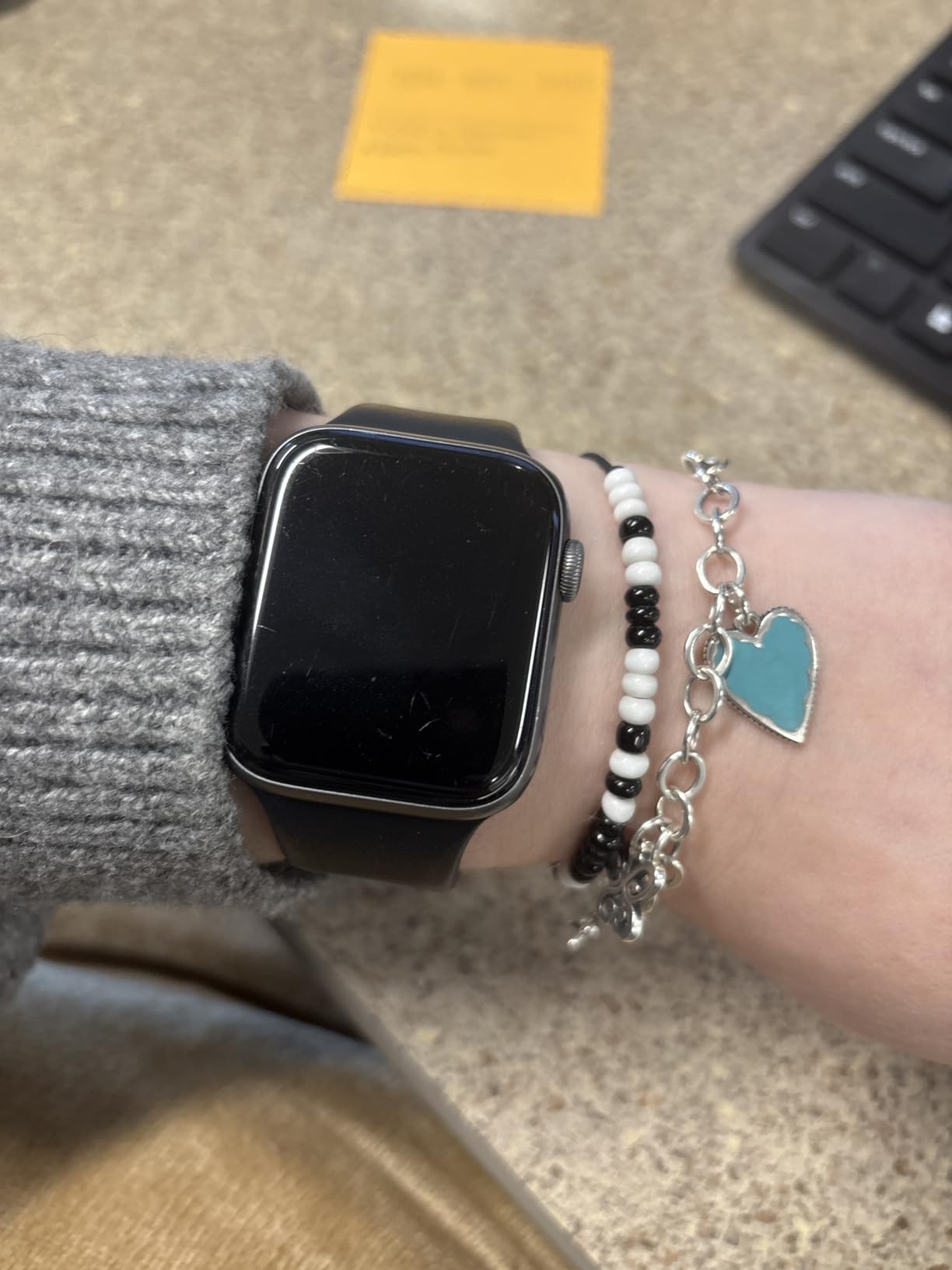 Desimtion I Love You Morse Code Matching Bracelets for Couples - Long Distance Relationship Gifts customer photo 1