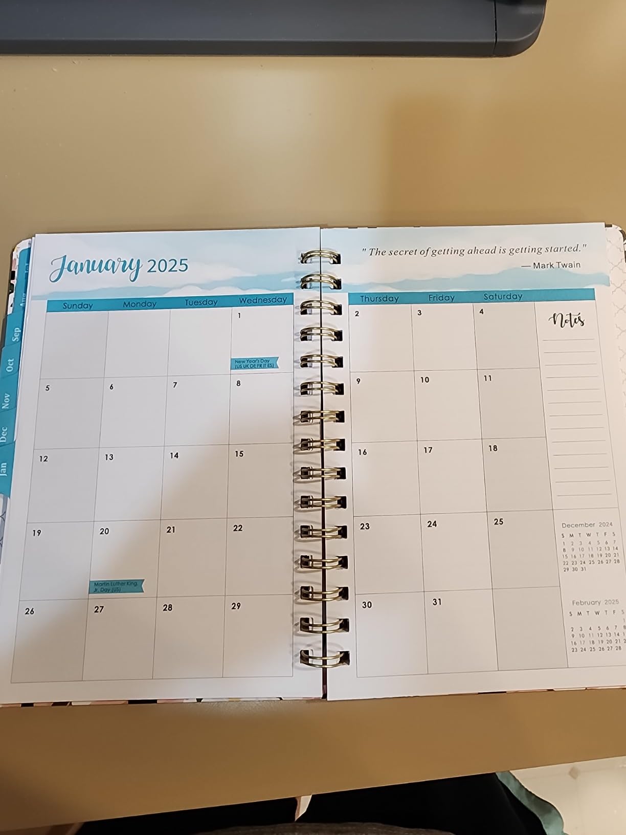 2026 Planner - Weekly & Monthly Planner 2026 with Tabs, 6.4
