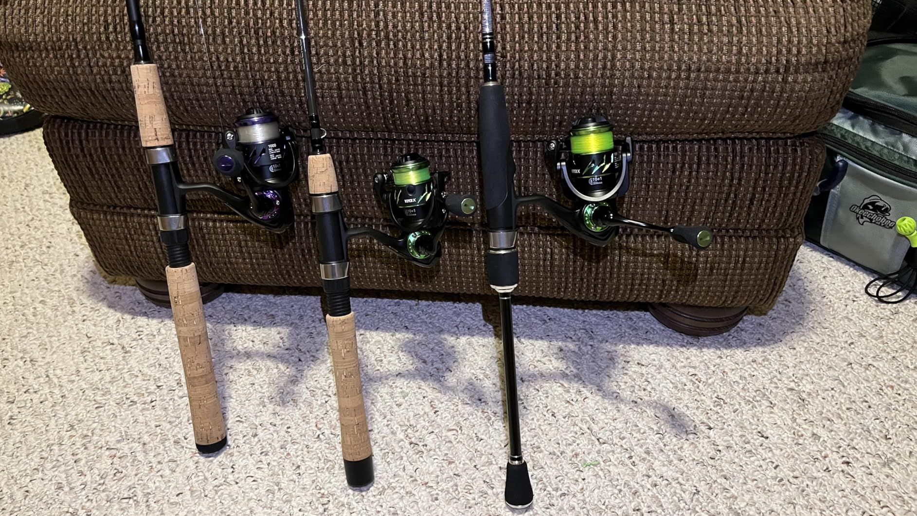 Piscifun Viper X Spinning Reels, Carbon Fiber 33LBs Max Drag, 10+1 Shielded BB, Saltwater Freshwater Spinning Fishing Reel, 5.2:1/6.2:1, 500, 1000, 2000, 3000, 4000, 5000 Series customer photo 2