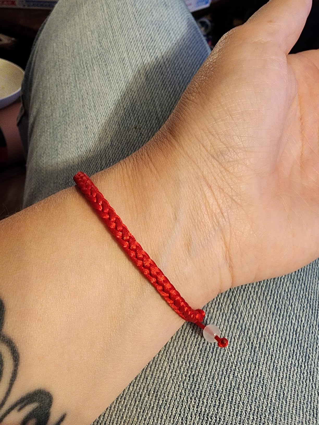 Desimtion Valentines Day Gifts for Her Couples Bracelets Red String of Fate Matching Bracelets for Couples Gifts for Him and Her, Long Distance Relationship Gifts for Girlfriend and Boyfriend customer photo 1