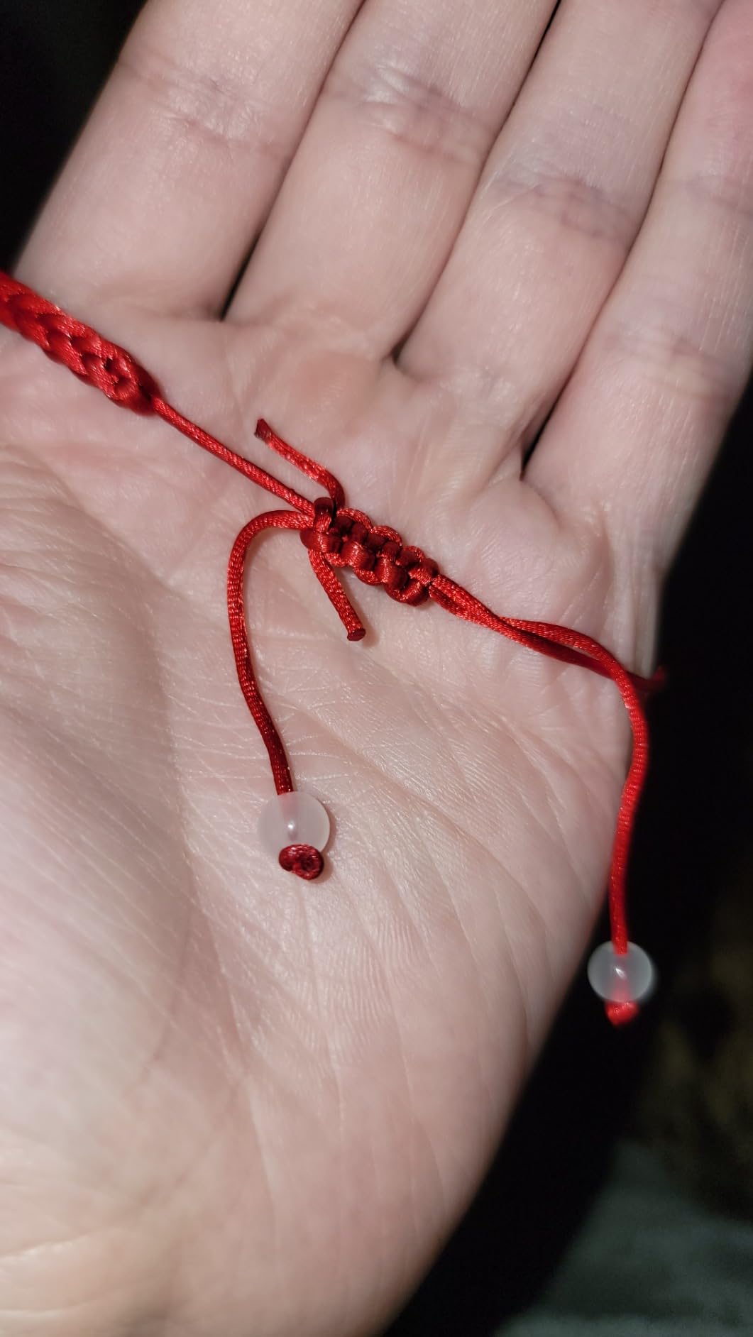 Desimtion Valentines Day Gifts for Her Couples Bracelets Red String of Fate Matching Bracelets for Couples Gifts for Him and Her, Long Distance Relationship Gifts for Girlfriend and Boyfriend customer photo 2
