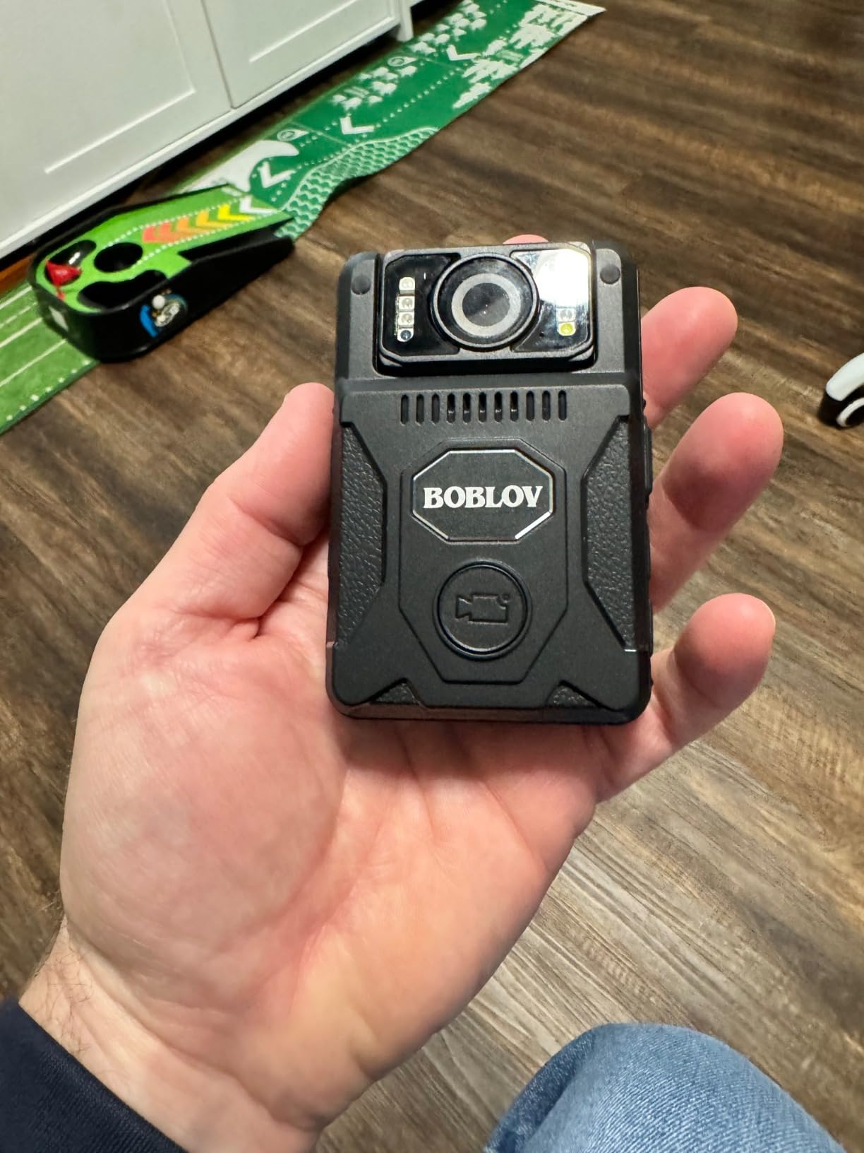 BOBLOV M7 256G Body Camera with 180 Rotatable Lens, 4000mAh Battery with GPS Body Cam, Last 14 Hours Video Recording, Police Body Worn Cam for Daily Shooting, Patrol, Police (256GB) customer photo 1