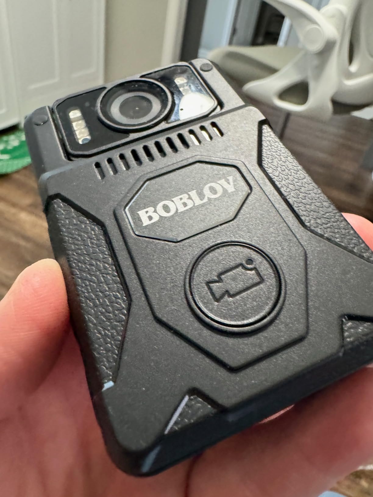 BOBLOV M7 256G Body Camera with 180 Rotatable Lens, 4000mAh Battery with GPS Body Cam, Last 14 Hours Video Recording, Police Body Worn Cam for Daily Shooting, Patrol, Police (256GB) customer photo 2