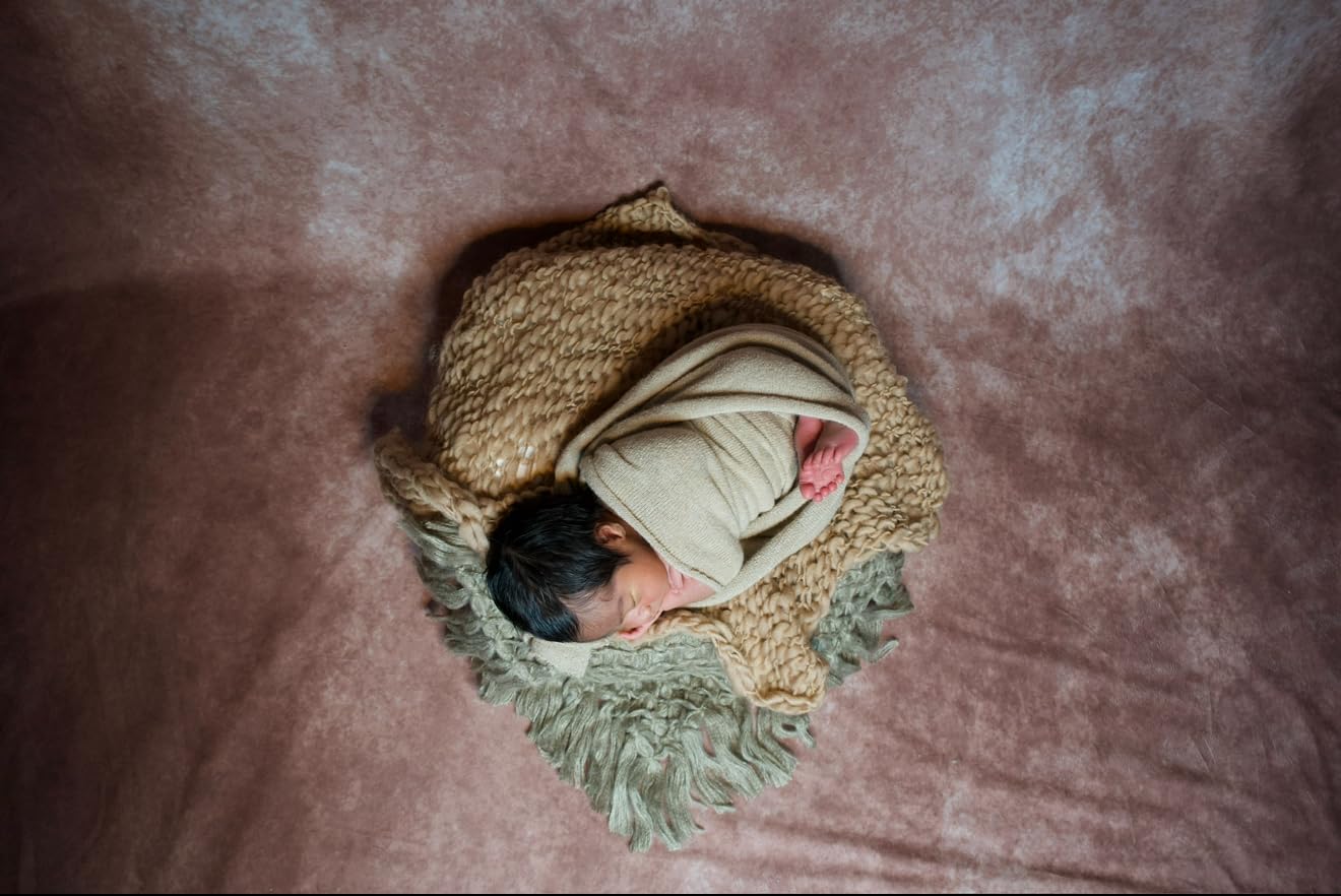 4PC Newborn Photography Props Baby Posing Aid Pillow Beans Bag 1pc Donut +3 pcs Posing Pillow Photograph Shoot Set for 0-3 Months Baby customer photo 1