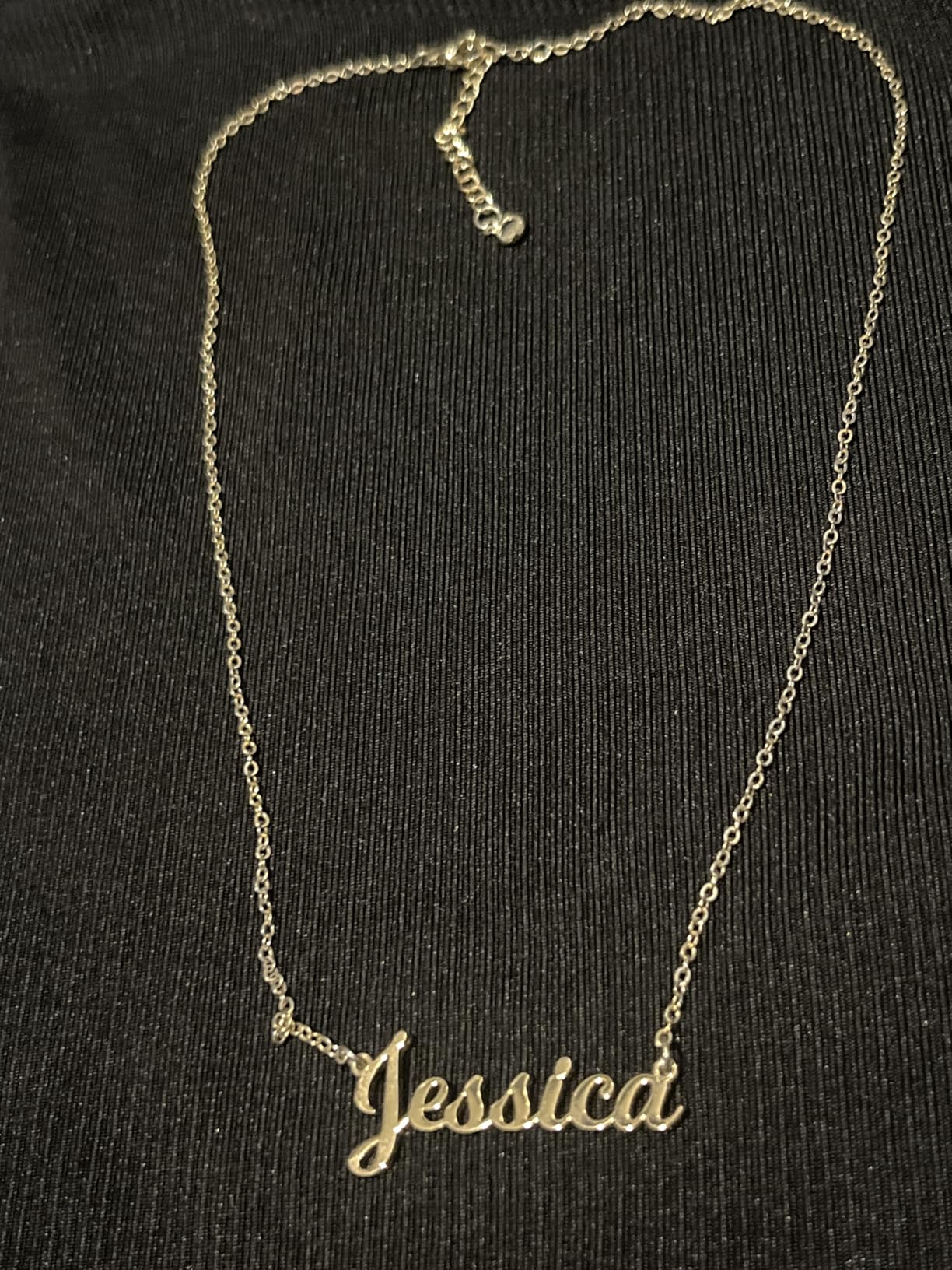 Custom Name Necklace Personalized, 14K Gold Plated Personalized Name Necklace Dainty Name Plate Necklace Jewelry Personalized Gifts for Women customer photo 2