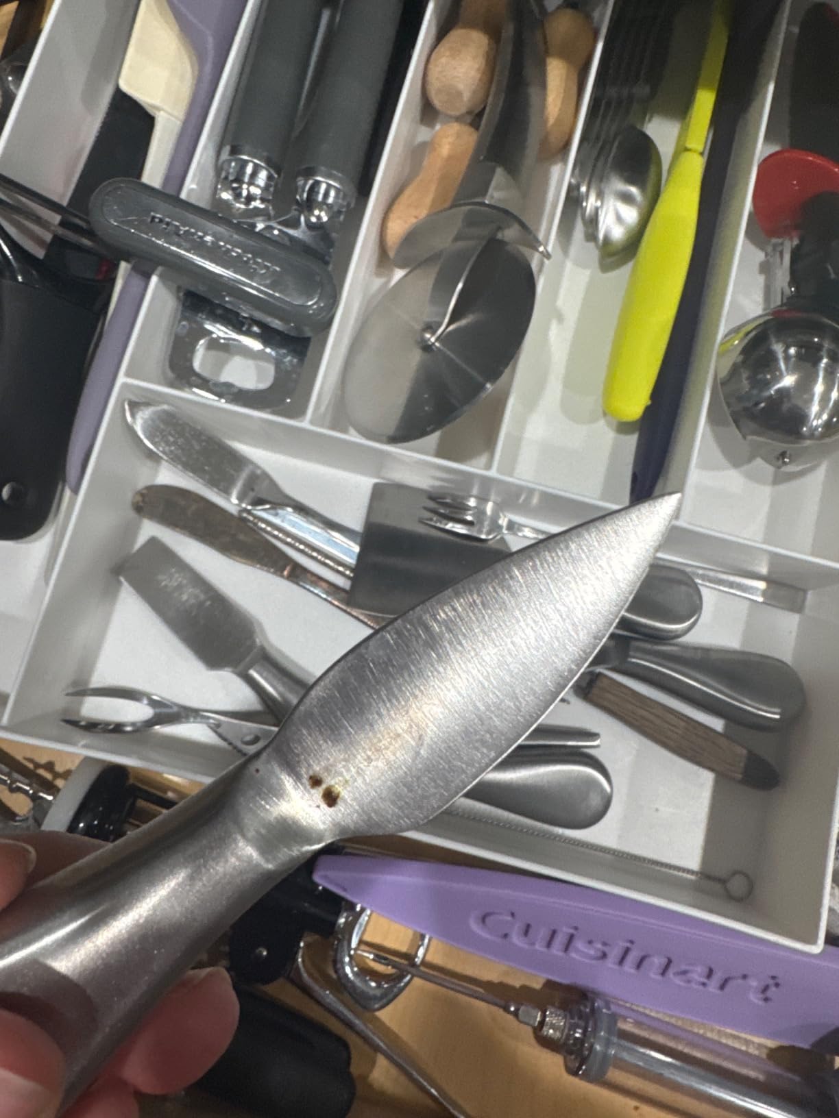 Premium Stainless Steel Cheese Tool Set - 6 Piece Cheese Knife Set - Cut, Spread All Your Favorite Cheeses customer photo 2