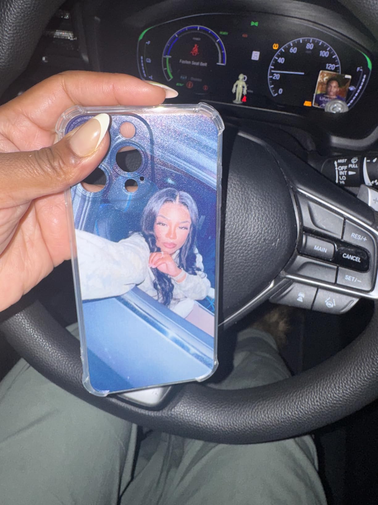 LYLBFOF Personalized Custom Phone Case for iPhone 17 16 15 12 13 14 11 Pro Max Plus XR X Xs Max Anti-Scratch Shock-Resistant Soft Protective TPU Design Your Own Personalized Picture Photo Case Clear customer photo 1