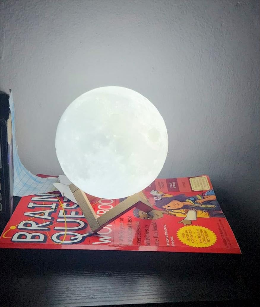CPLA Moon Lamp Upgrade 128 Colors, Birthday Gifts for Kids Girls Boys Teens Her customer photo 1