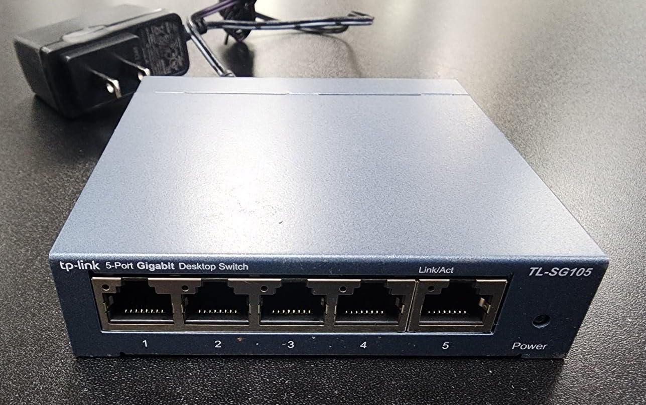 TP-Link TL-SX1008 | 8 Port 10G/Multi-Gig Unmanaged Ethernet Switch | Desktop/Rackmount | Plug & Play | Sturdy Metal Casing | Speed Auto-Negotiation, Free Expert Help customer photo 1