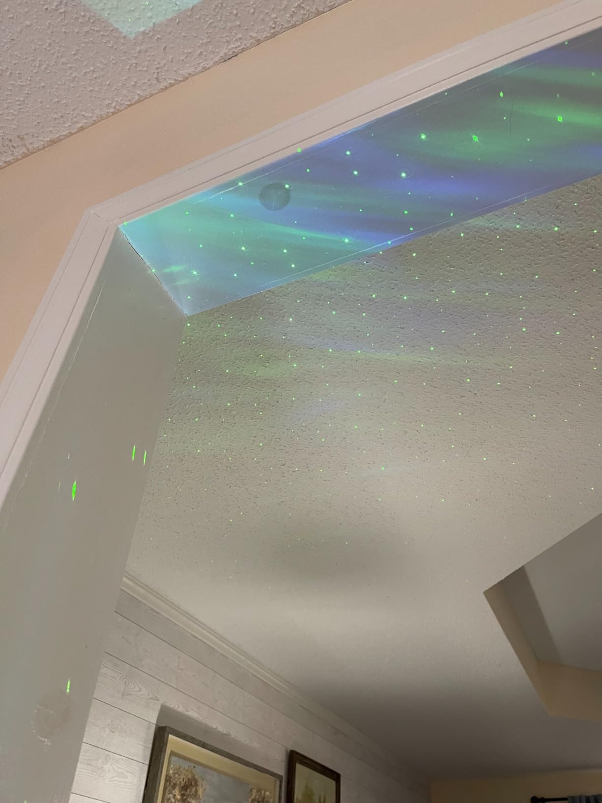 AIRIVO Northern Lights Aurora Projector, Star Projector Music Speaker, White Noise Night Light Galaxy Projector for Kids Adults customer photo 2