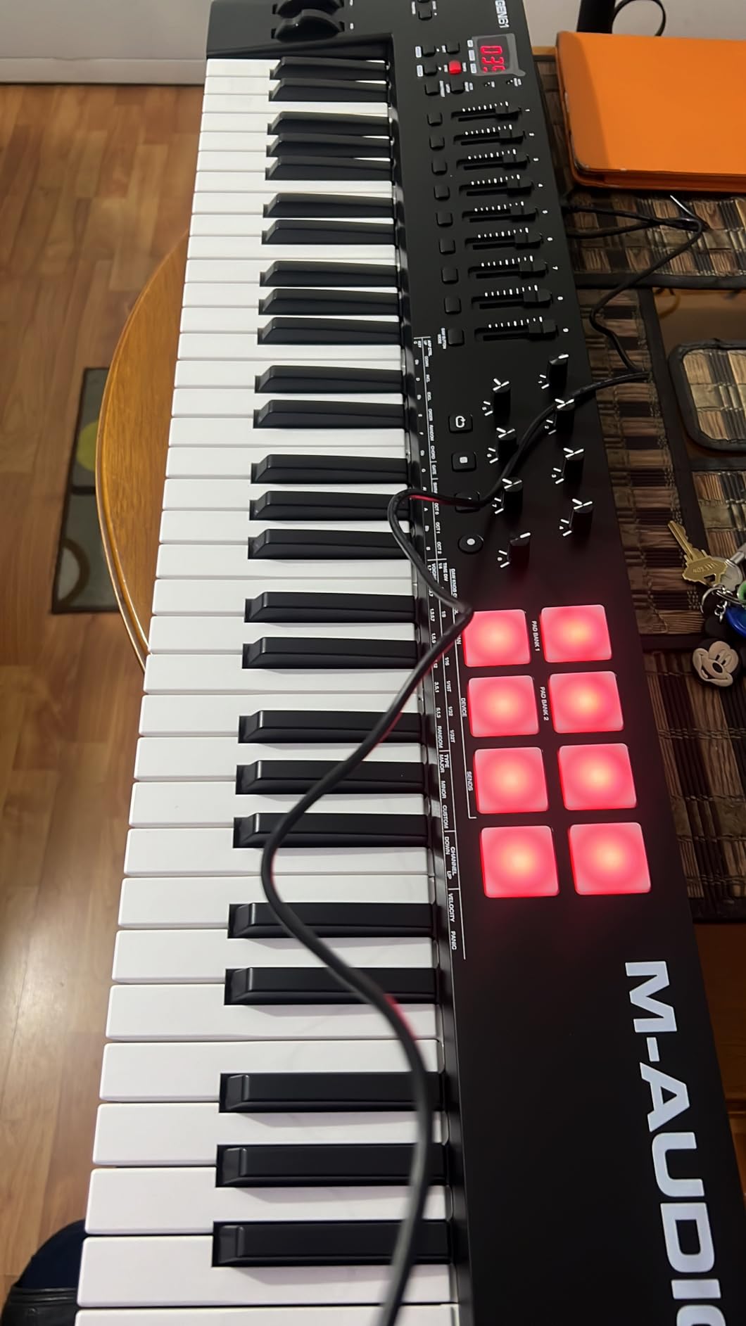 M-Audio Oxygen 49 (MKV) Key USB MIDI Keyboard Controller with Beat Pads, Smart Chord, Scale Modes, Arpeggiator customer photo 2