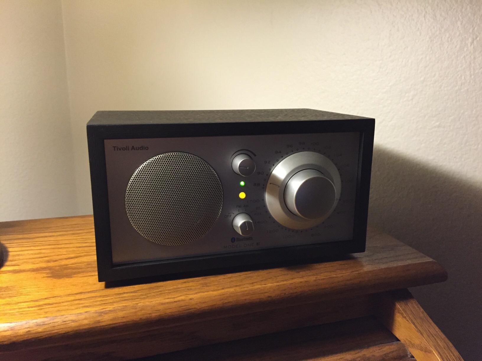 Tivoli Audio Model One Bluetooth AM/FM Radio (Oak/Black/Black) customer photo 1