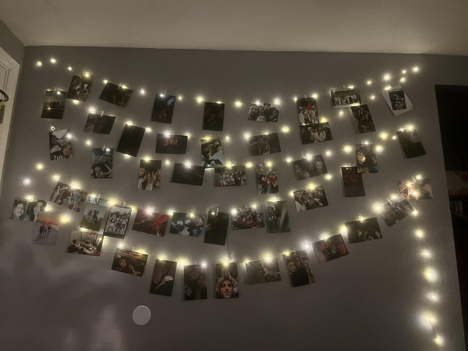 Teen Girl Gifts Trendy Stuff: Aesthetic 40Ft 120LED Hanging Picture Fairy Lights with 50 Clips - 8 Modes & Timer, Waterproof - Trendy Teenager Girl Gift for Birthday Christmas, Dorm Bedroom Wall Decor customer photo 2