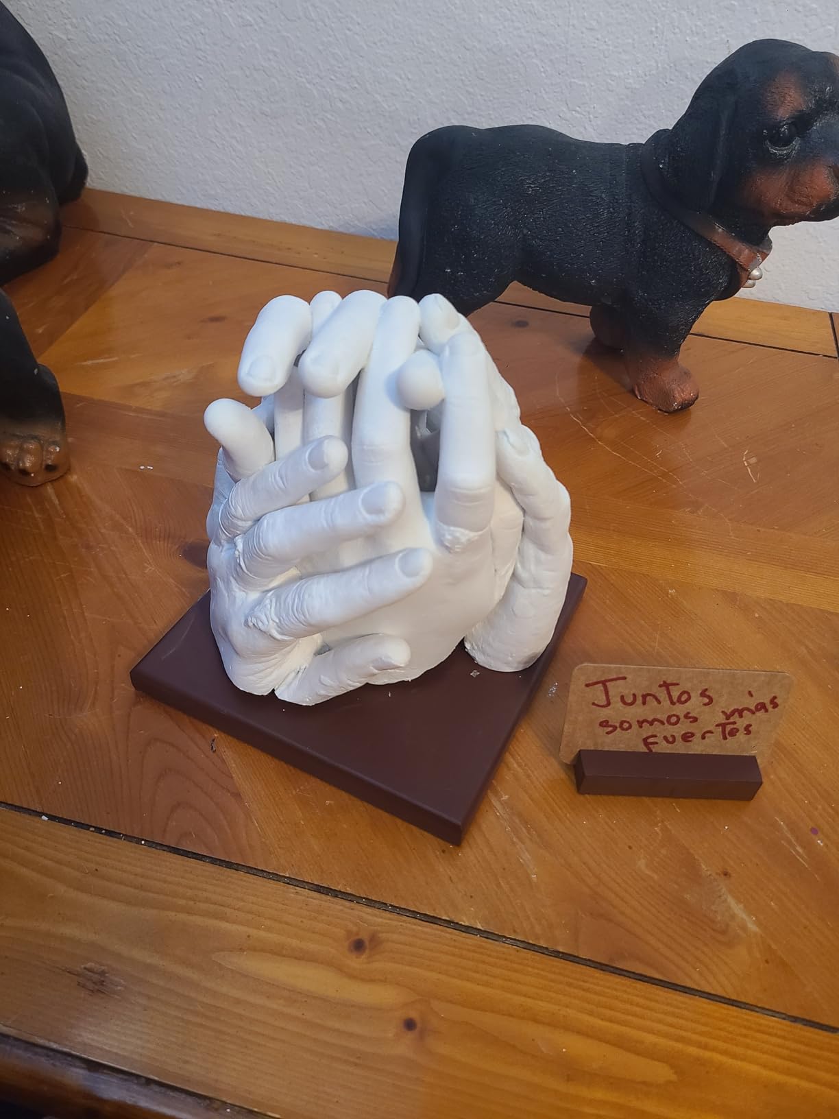 Hand Casting Kit Couples & Keepsake Hand Mold kit Couples for Holiday Activities, Molding Kits for Adults, Child, Wedding, Friends, Plaster Hand Mold Casting Kit by Godora customer photo 1