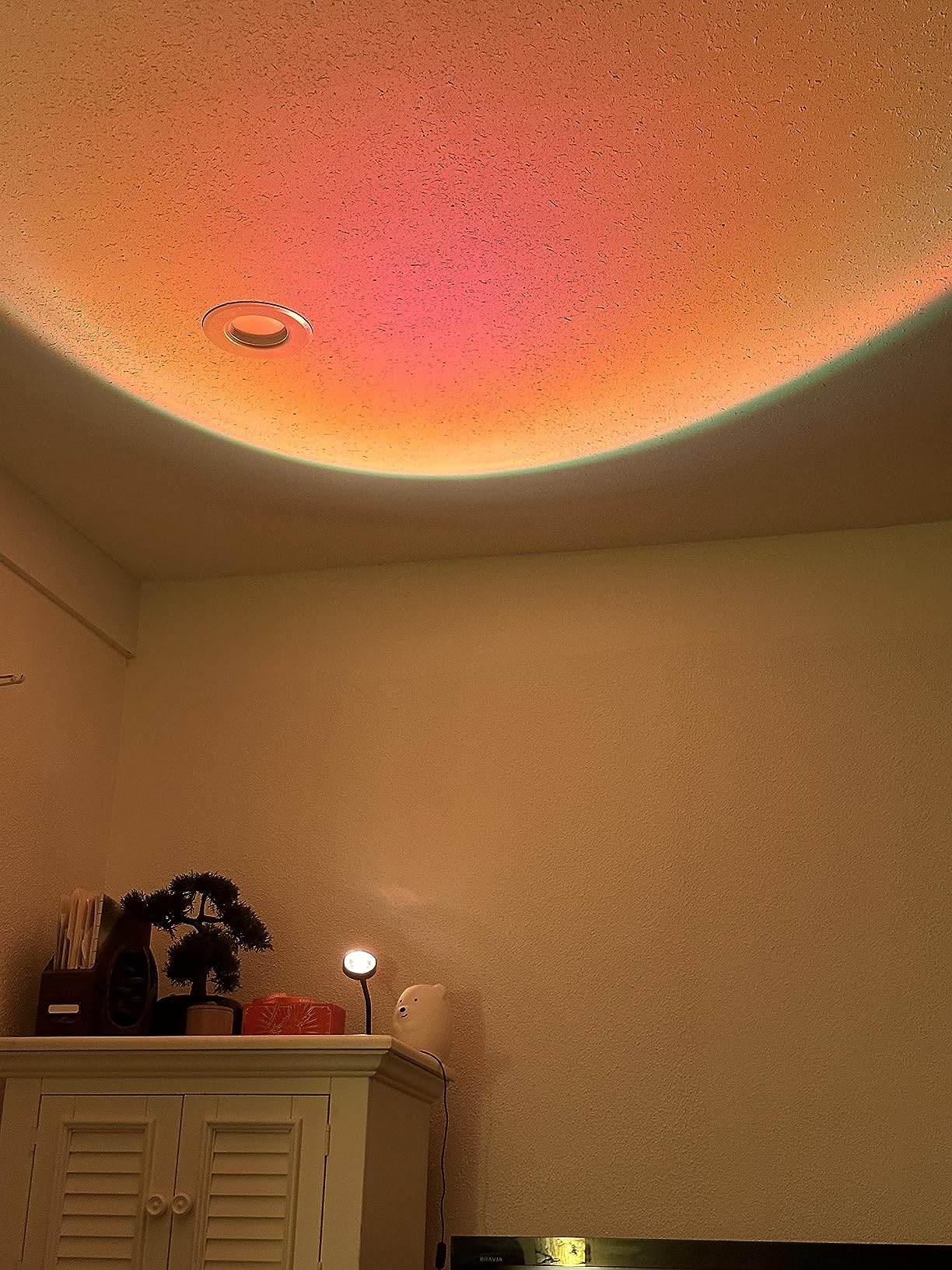 Sunset Lamp Projector Led Lights for Bedroom Night Light RGB Lights Sun Sunlight Sunrise Lamp 10w 360° Rotation Mood Lighting Home/Room Decor Christmas Gifts for Women, Desktop Multicolor customer photo 1