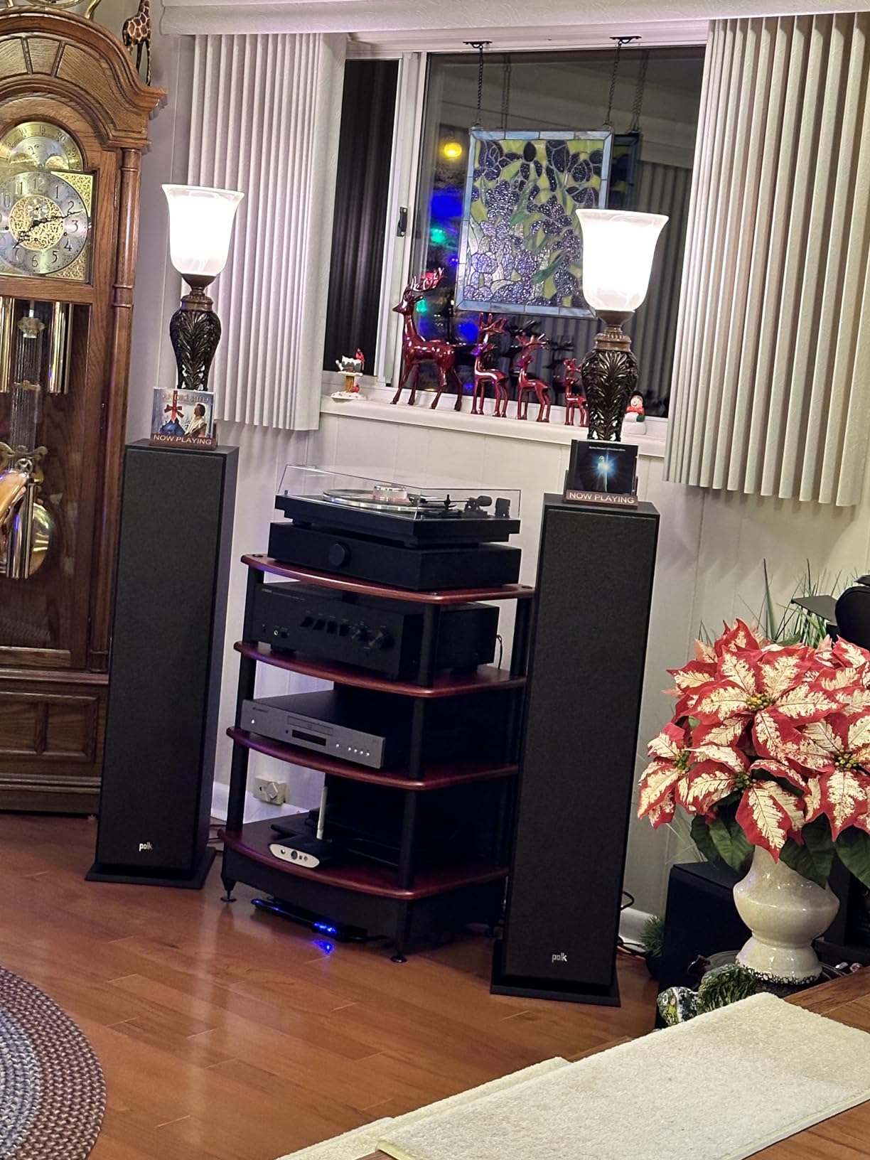 Polk Monitor XT15 Pair of Bookshelf or Surround Sound Speakers - Hi-Res Audio Certified, Dolby Atmos & DTS:X Compatible (Pair, Midnight Black) customer photo 1
