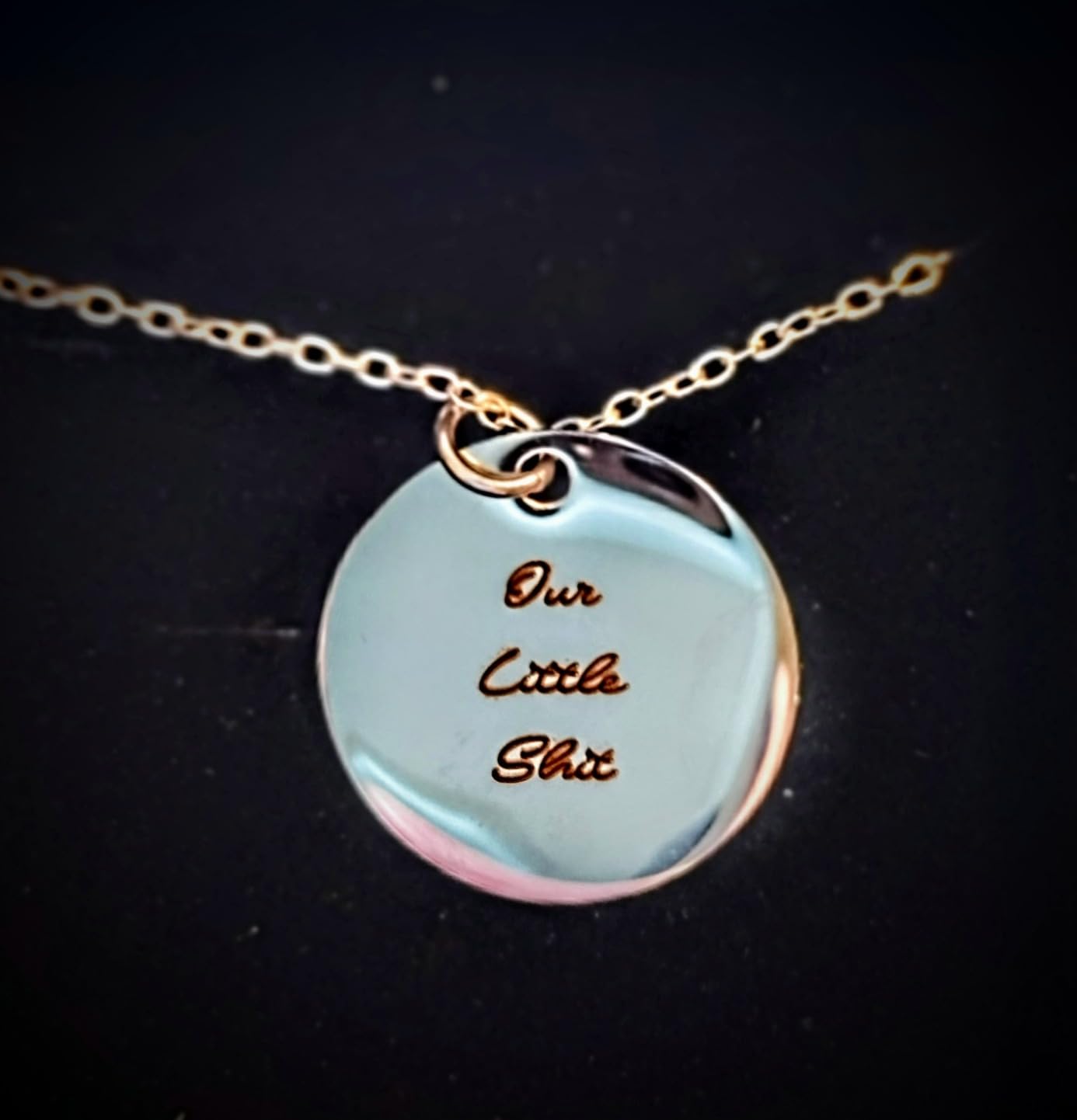Anavia Customized Pet Portrait & Name Necklace, Personalized Pet Gifts Photo Engraved Necklace, Pet Memorial Jewelry Gift, Cat Dog Necklace for Animal Lover, Dog Mom, Birthday Gift customer photo 2