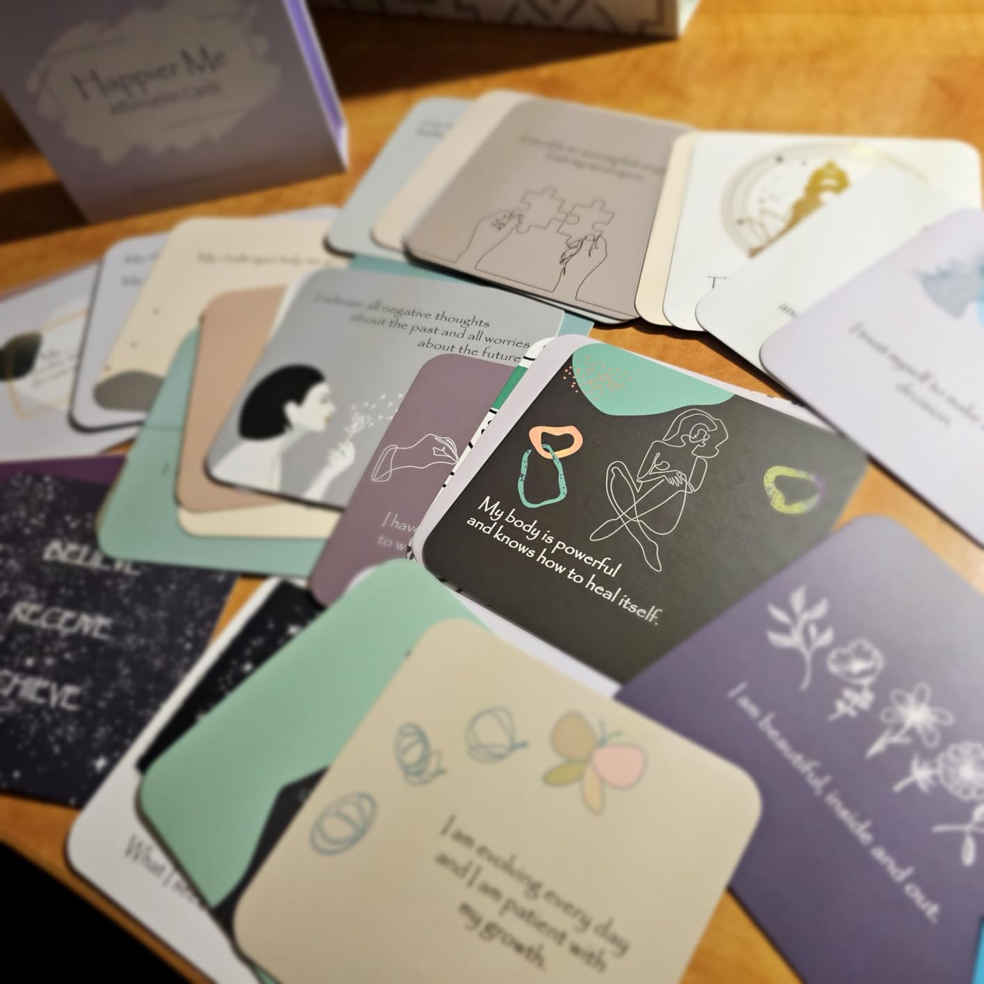 Ariond Positive Affirmations & Thought-Provoking Questions for Women | Motivational & Mindful Daily Cards customer photo 2