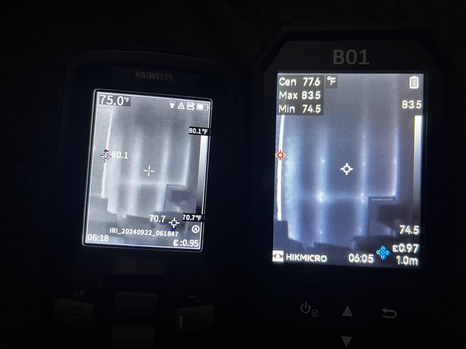 Hikmicro B10 Thermal Imaging Camera 320 x 240 Super IR with 2MP Visual, 3.2
