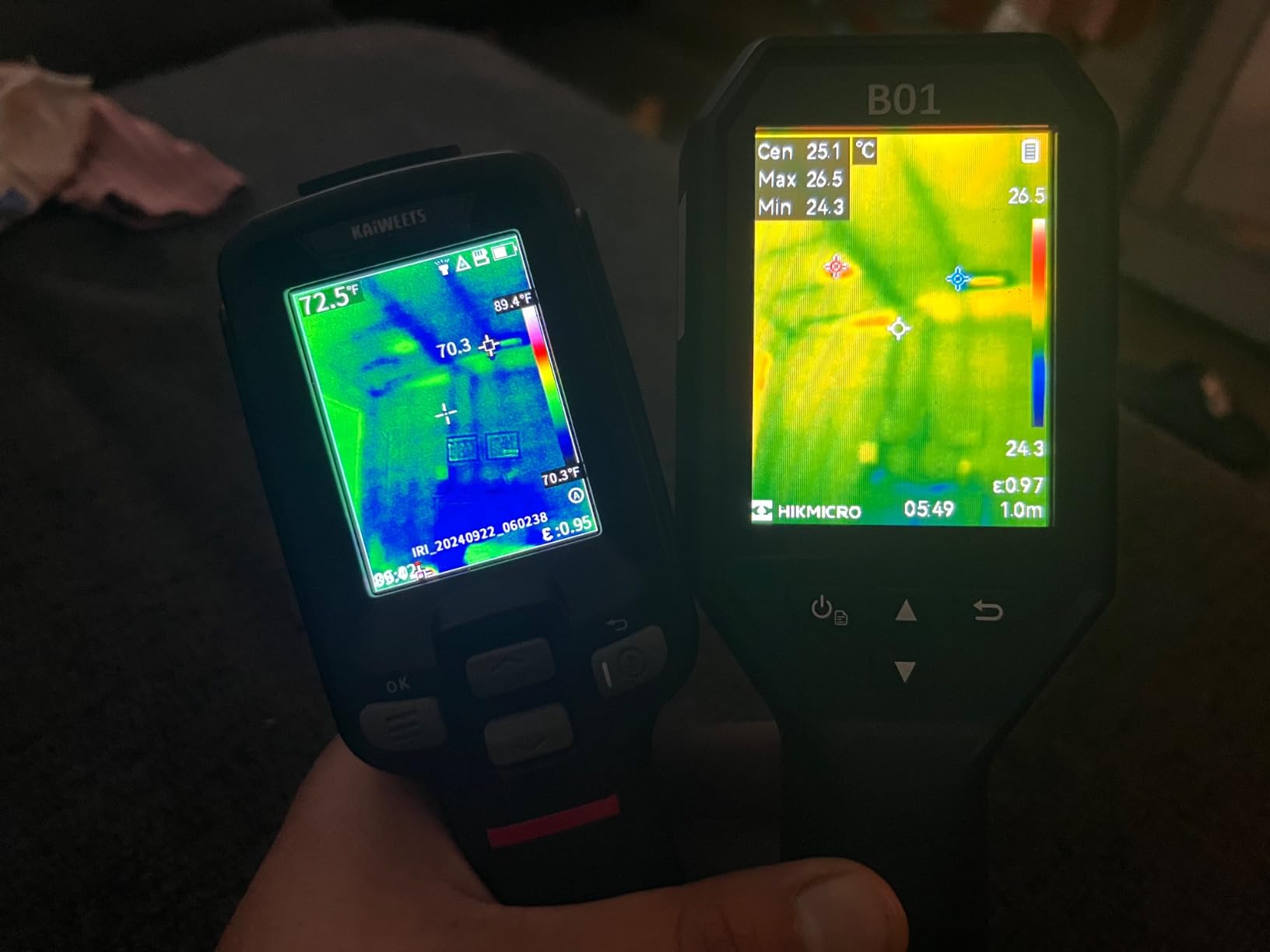 Hikmicro B10 Thermal Imaging Camera 320 x 240 Super IR with 2MP Visual, 3.2