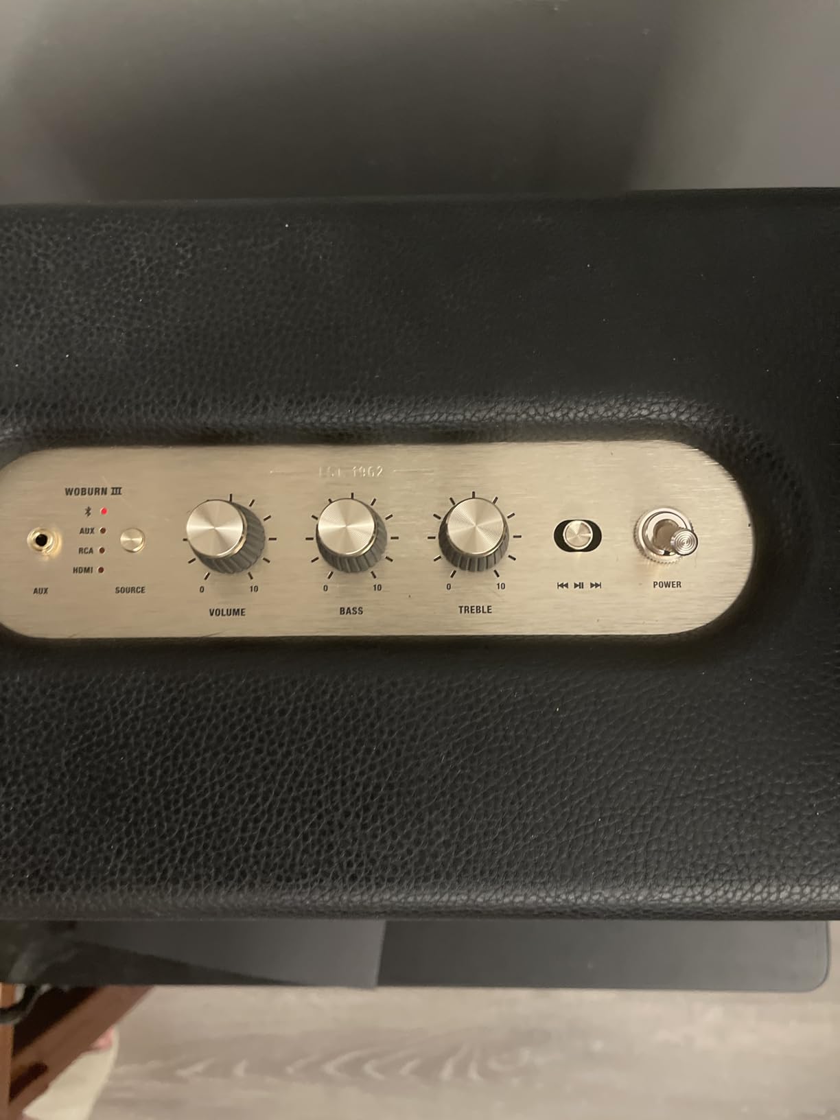 Marshall Woburn III Bluetooth Home Speaker - Loud Stereo Sound with Bass and Treble Controls customer photo 1