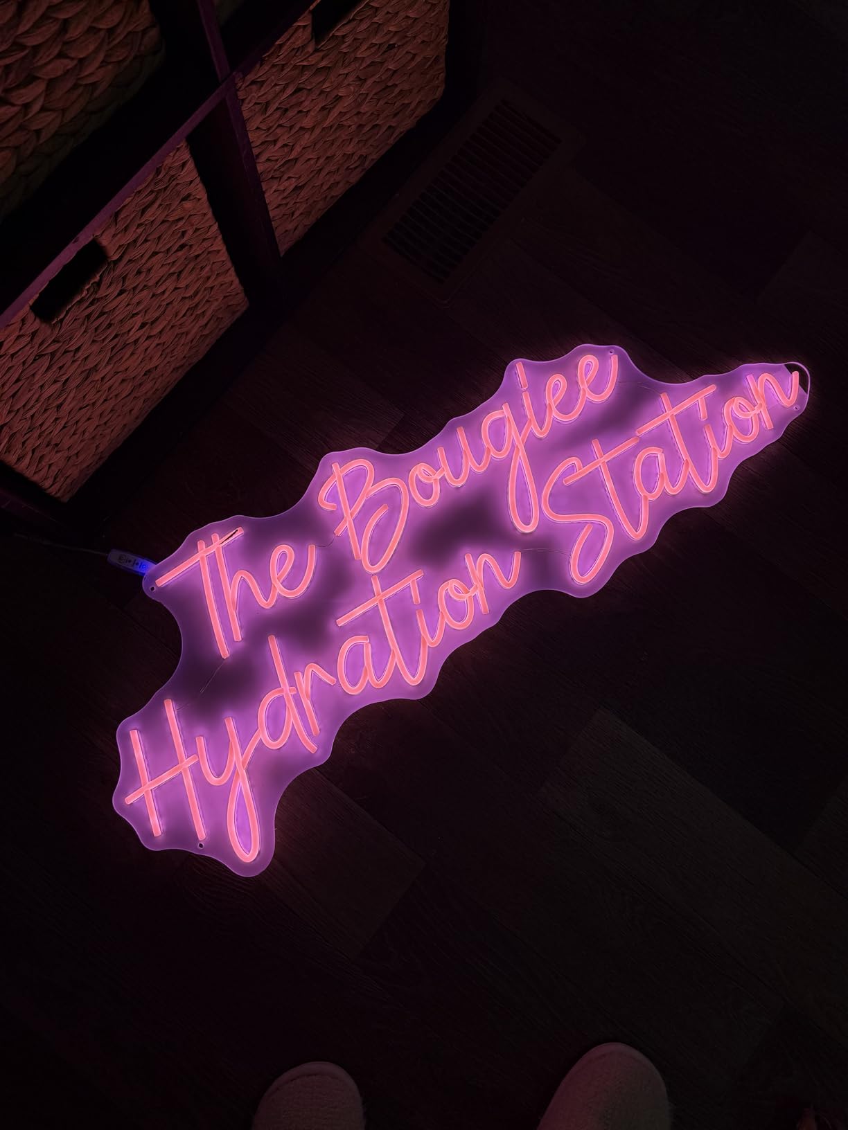 Custom Neon Signs for Wall Decor, Personalized LED Name Signs Neon Light for Bedroom Large Wedding Birthday Business Customizable Light up Sign customer photo 1