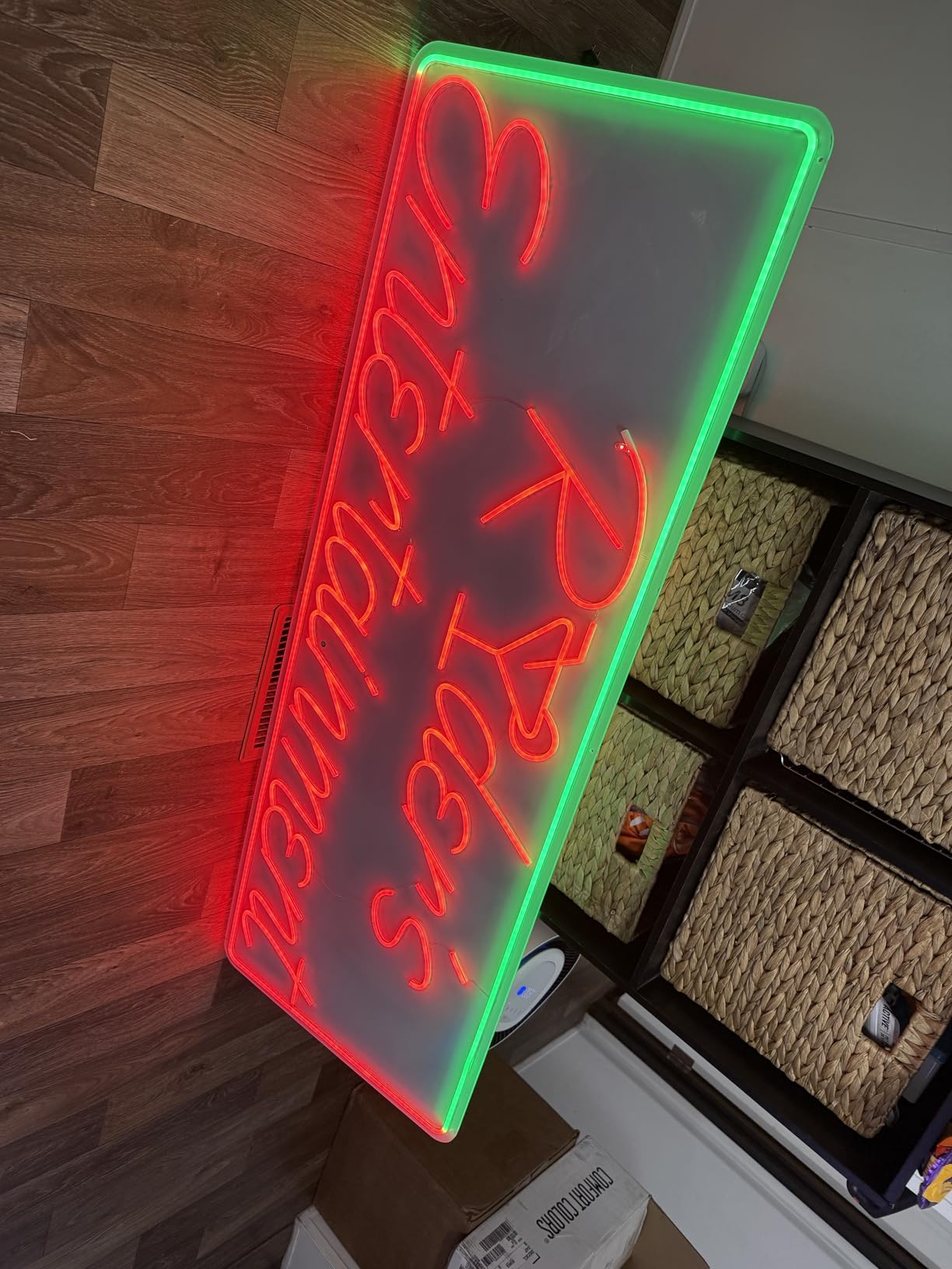 Custom Neon Signs for Wall Decor, Personalized LED Name Signs Neon Light for Bedroom Large Wedding Birthday Business Customizable Light up Sign customer photo 2