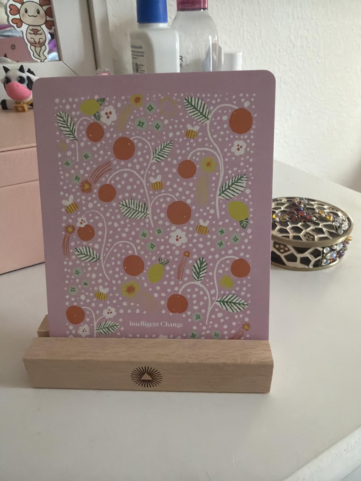 Intelligent Change Mindful Affirmations, 52 Positive Affirmation Cards for Women with Display Stand, Daily Affirmations for Inspiration, Mindfulness & Self Care, Unique Gifts for Women and Men customer photo 2