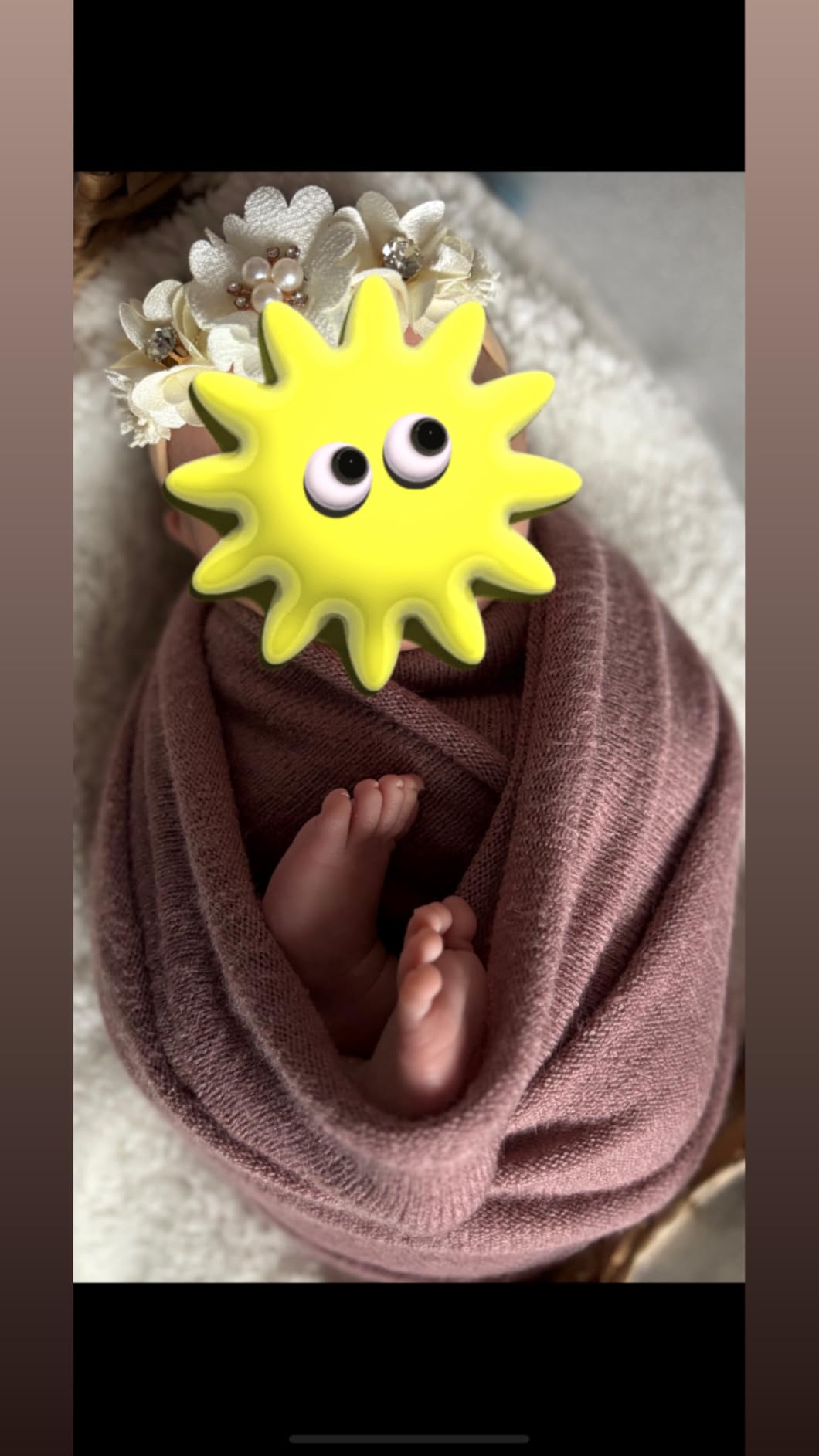 Newborn Posing Wrap Newborn Photography Props Soft Stretch Knit Blanket Handmade Wrap for Baby Boys Girls Photoshoot customer photo 2