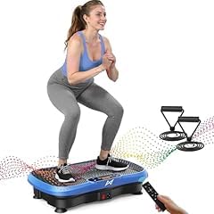 AXV Vibration Plate Fitness Platform Exercise Machine Vibrating Shaking Full Body Shaker Workout Vibrate Stand Shake Board Sport for Weight Loss Fat Burner for Gym Home Office customer photo 1