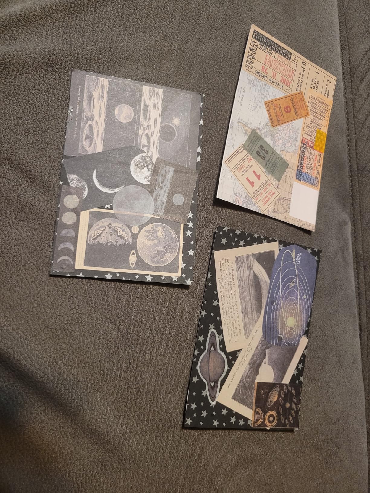 TIYPKE 200pcs Aesthetic Stickers - Vintage Scrapbook Stickers for Journaling, Bullet Journals, Scrapbooking, Space & Moon Themes customer photo 2