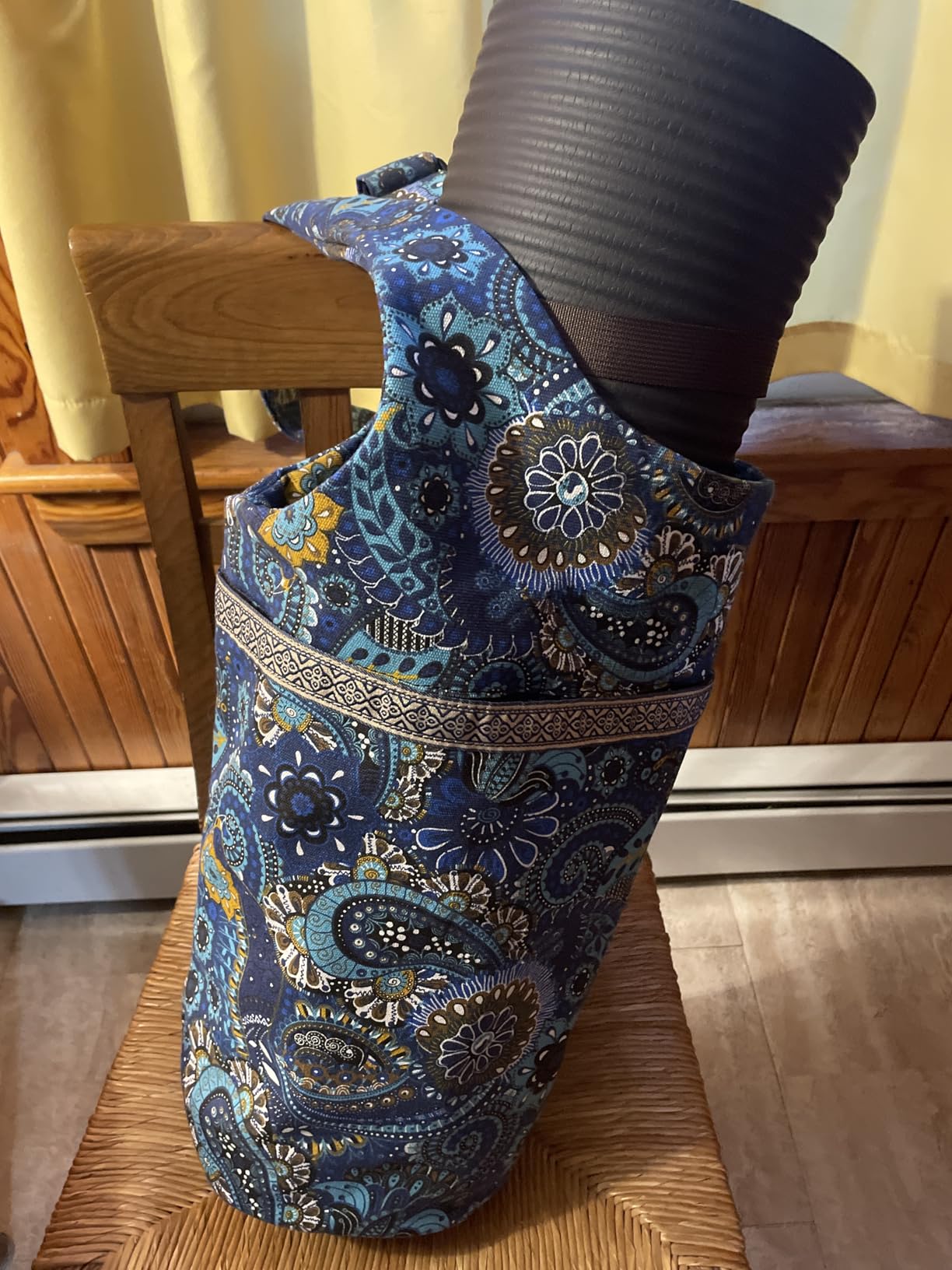 IwIeIaIrI Yoga Mat Bag for Women with Large Size Pocket and Zipper Pocket,Yoga Gifts Accessories with Adjustable Shoulder Strap- Fits Most Workout Stuff customer photo 2