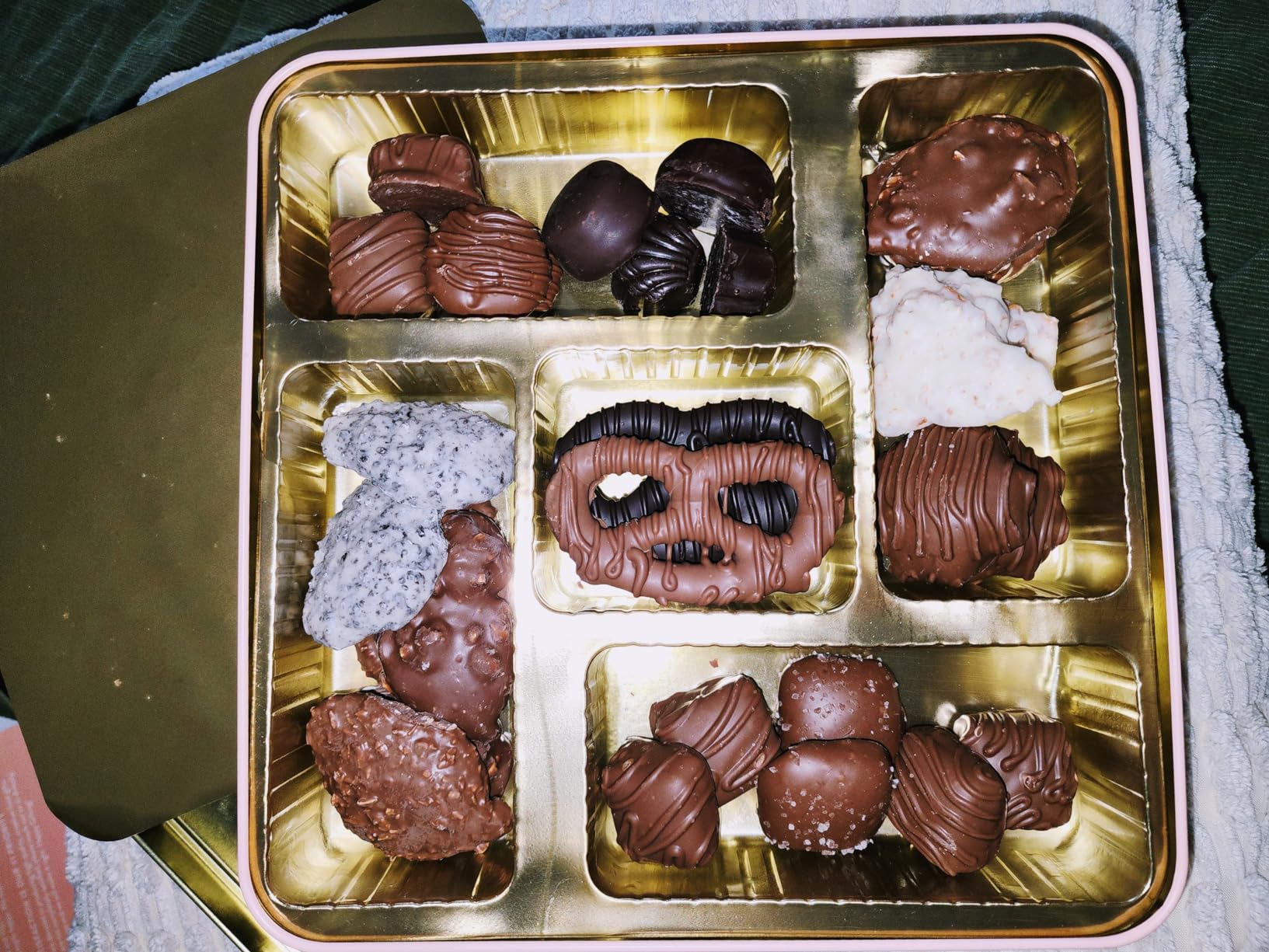 Chocolate Gift Basket for Women, Candy Gift Box Set for Woman, Holidays, Her, Mom, Wife, Girlfriend, Anniversary customer photo 2
