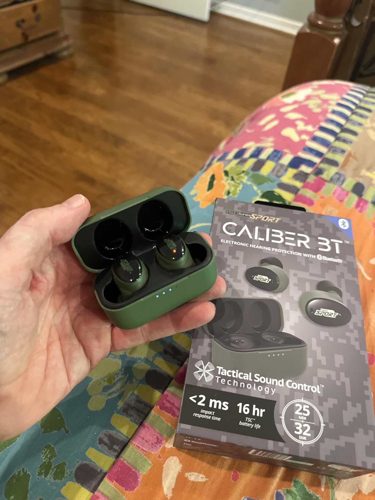 ISOtunes Sport Caliber BT Shooting Ear Protection for Gun Range - Bluetooth Hearing Protection, 25 dB NRR customer photo 2