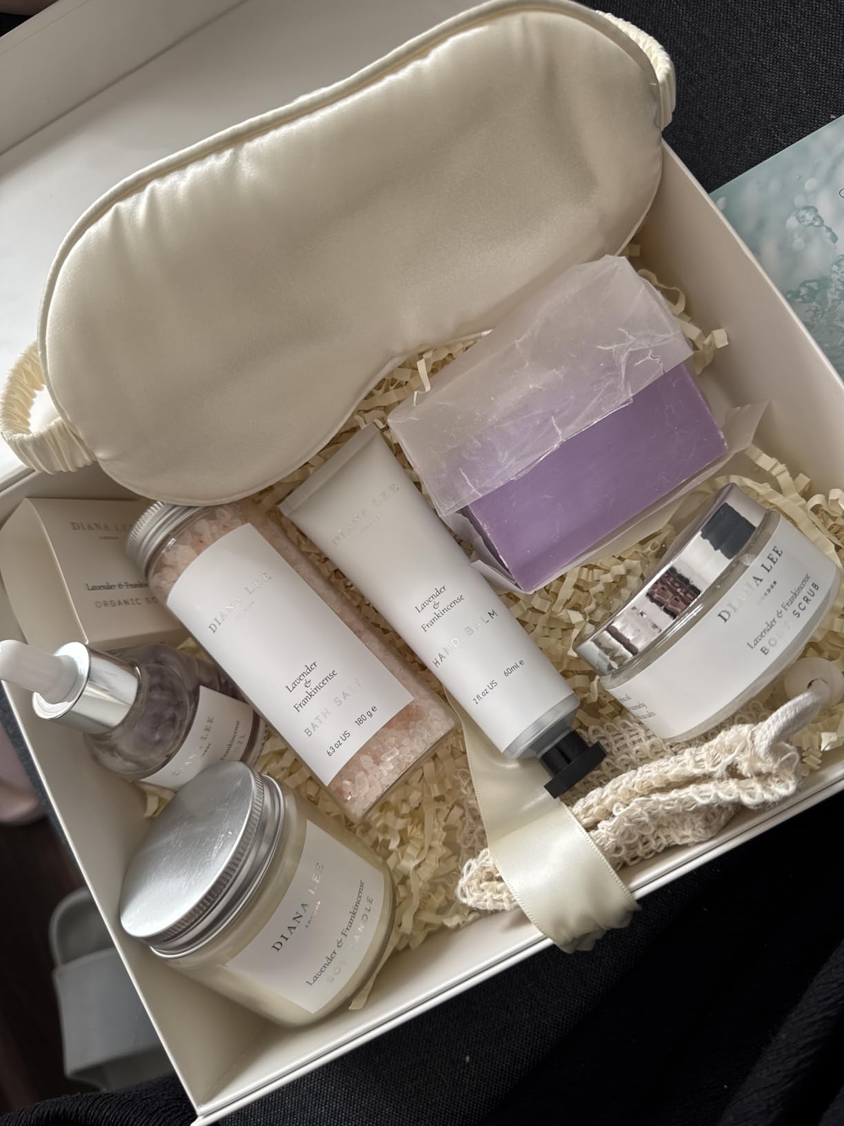 Luxury Spa Gift Basket for Women - 10 Relaxing Spa Birthday Gifts for Women with Lavender customer photo 1