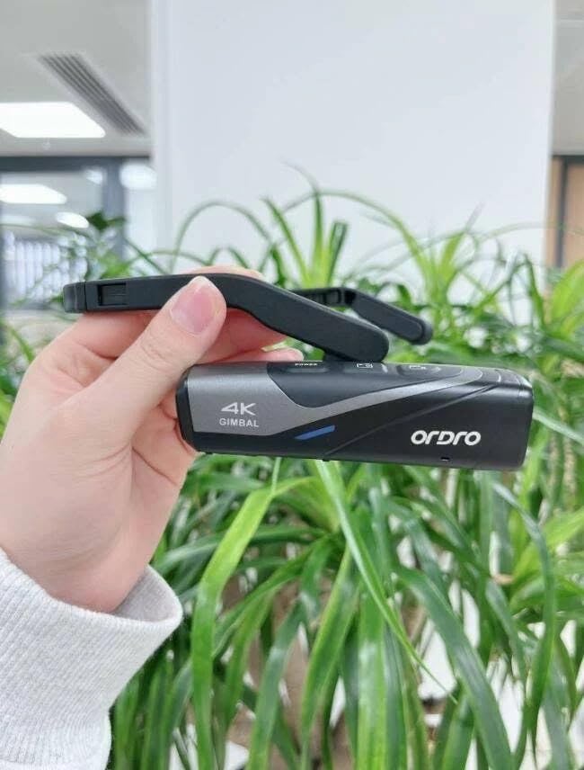 ORDRO EP8 4K 60FPS Head-Mounted Camera with 2-Axis Gimbal Stabilizer | Wearable Vlog Cam | Auto Focus, WiFi App & Remote Control | Includes 64GB Card customer photo 2