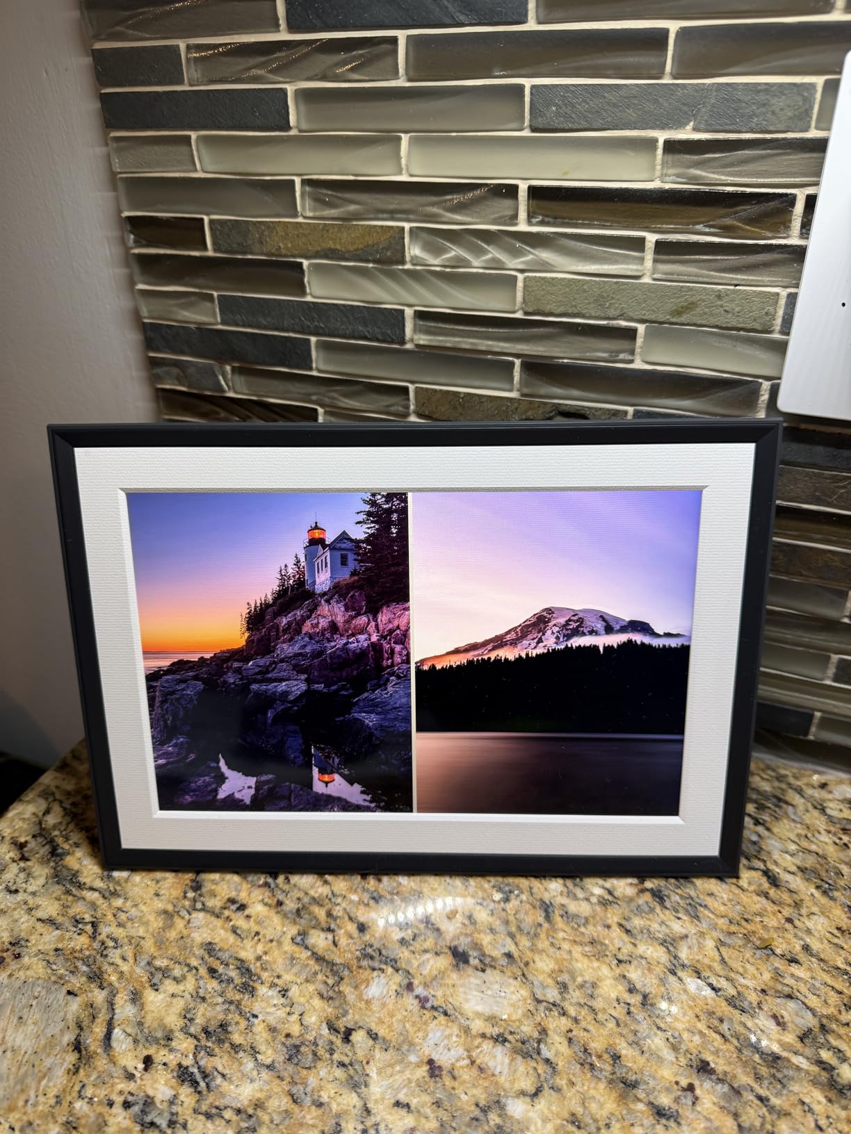 AURA Luxe HD Digital Picture Frame - 10.1 inch HD Mat Display | Wirecutter's Best Digital Frame for Gifting | Text Photos Directly from Your Frame from Anywhere | Quick & Easy Setup Over WiFi - Free App | No Fees customer photo 1