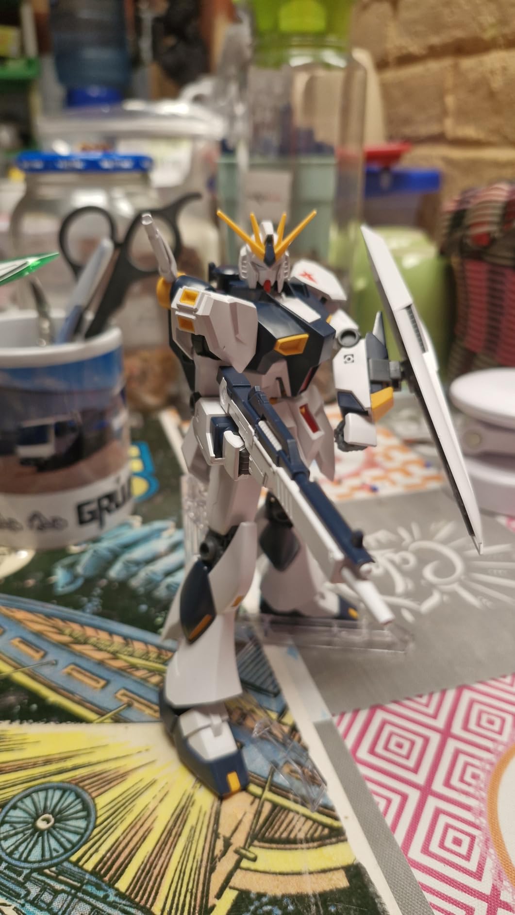 Hobby - Gundam Char's Counterattack - #11 Nu Gundam, Spirits Entry Grade 1/144 Model Kit customer photo 2