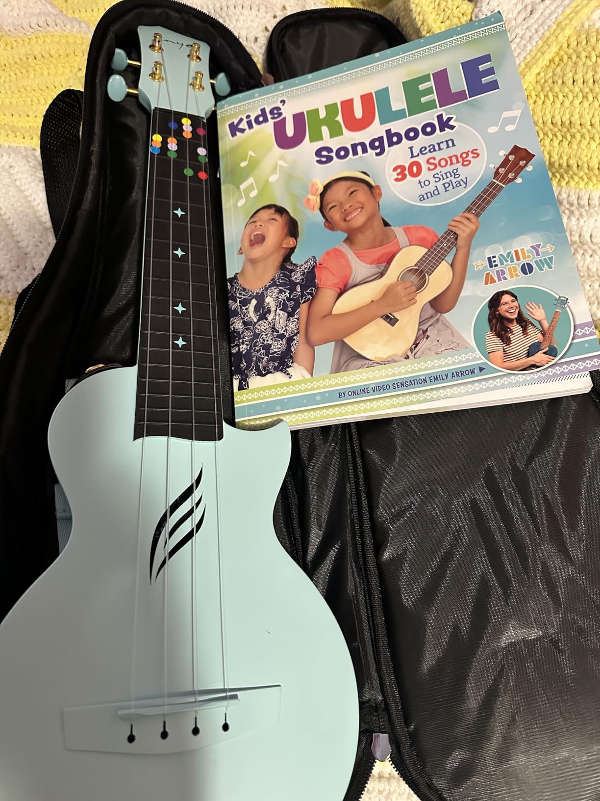 Enya Tenor Ukulele 26 Inch Carbon Fiber Cutaway Travel Ukelele for Adult with Beginner Bundle Kit customer photo 1
