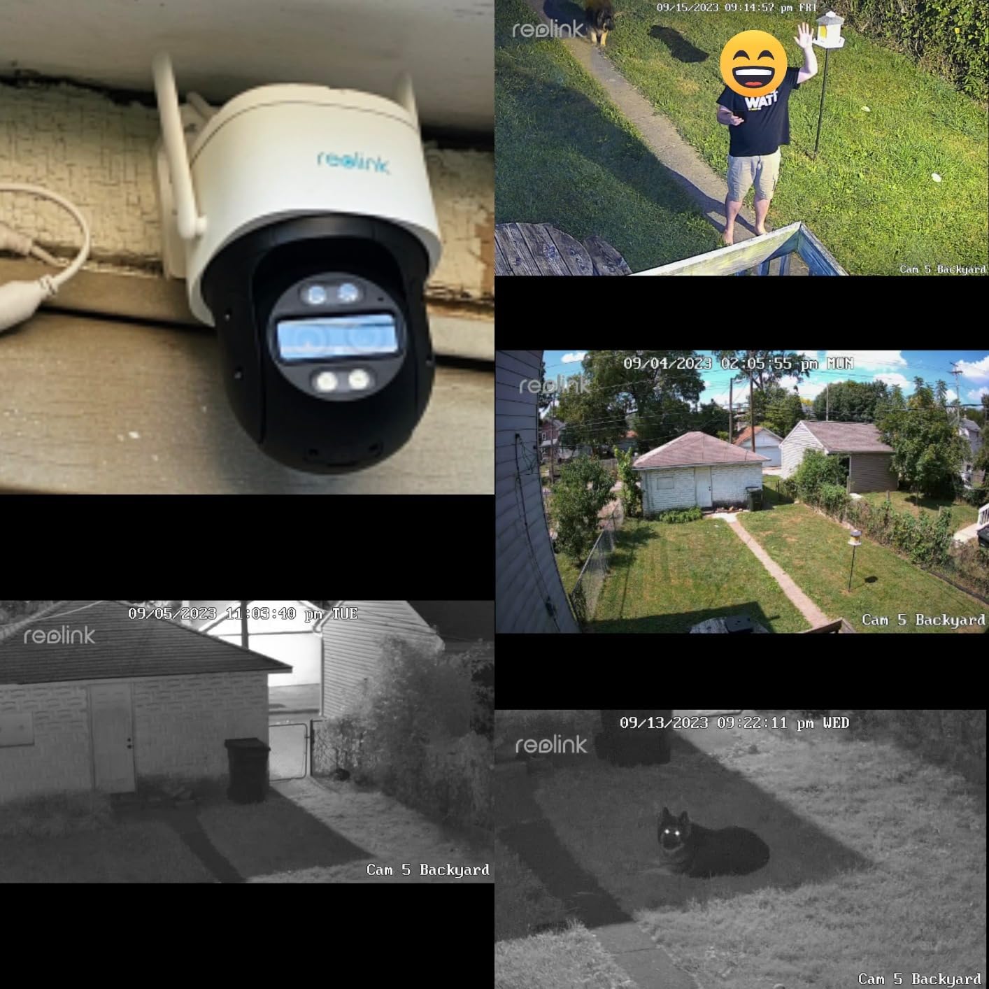 REOLINK 4K Wired WiFi Outdoor Security Camera, 8MP Dual Lens, 360 PTZ, Auto Tracking, 2.4/5GHz Wi-Fi, Person/Vehicle/Animal Detection, 6X Hybrid Zoom, Color Night Vision, TrackMix WiFi customer photo 2