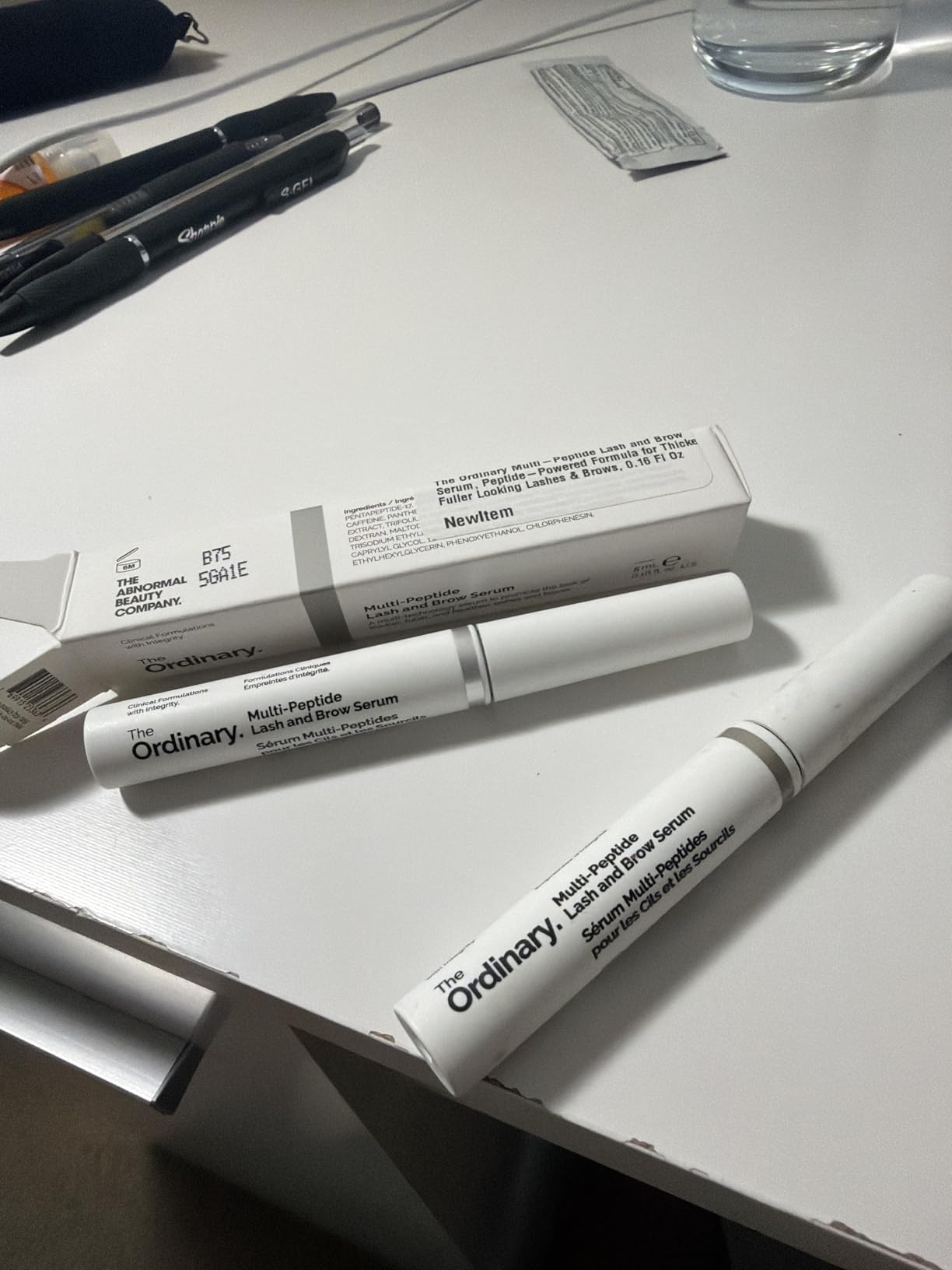 The Ordinary Multi-Peptide Lash and Brow Serum, Peptide-Powered Formula for Thicker, Fuller Looking Lashes & Brows customer photo 1